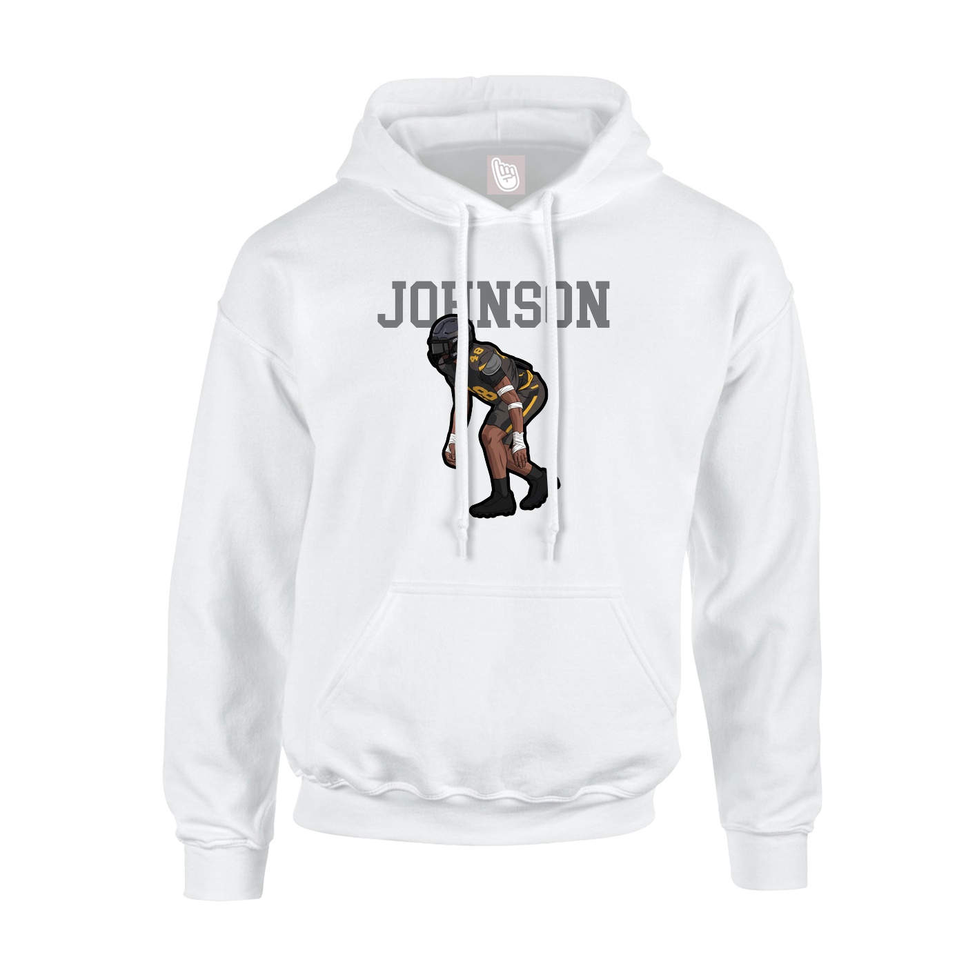 Hoodie — Shirsey in White