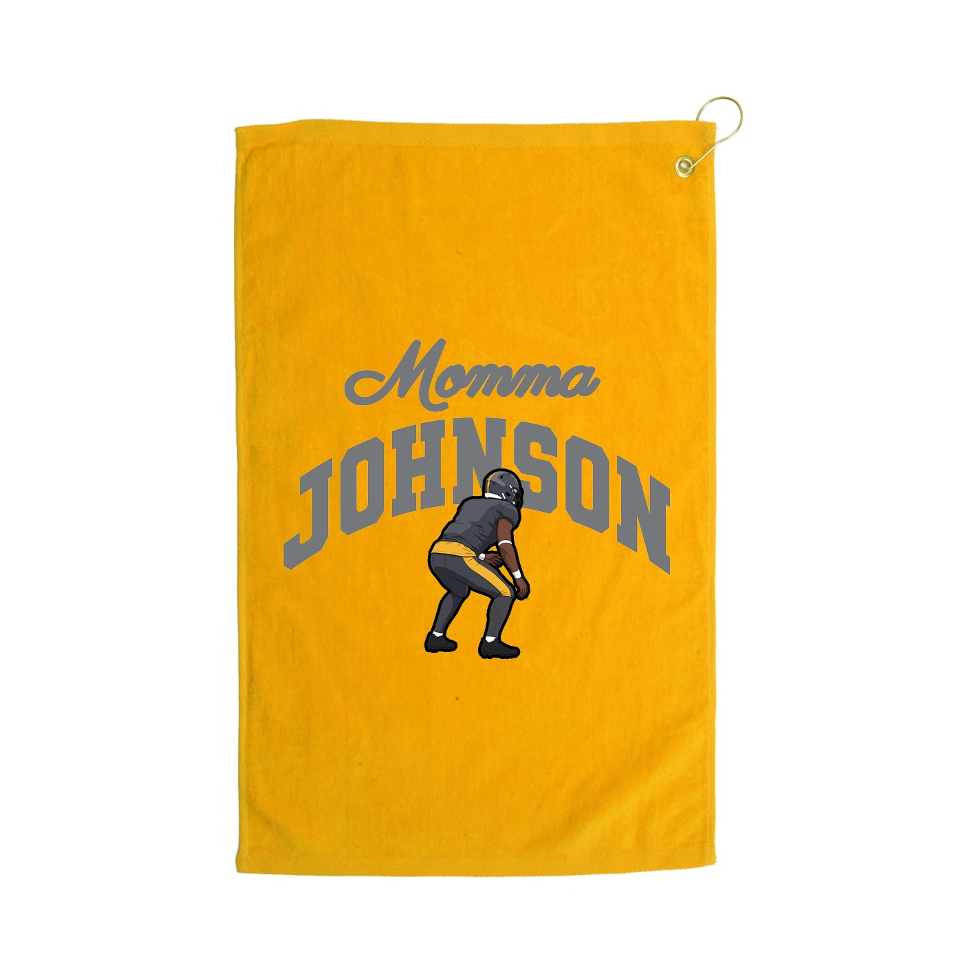 Golf Towel — Mothers Day Arch in Gold