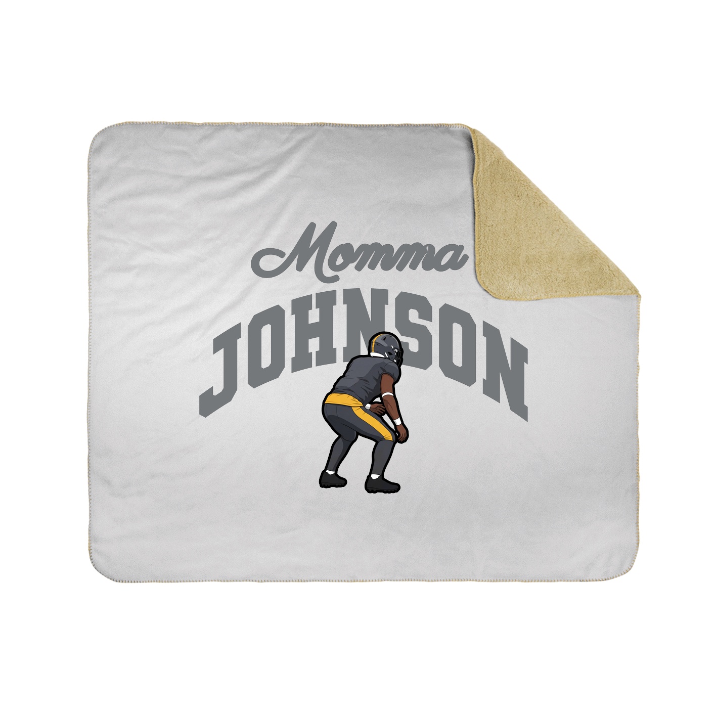 Throw Blanket — Mothers Day Arch in White