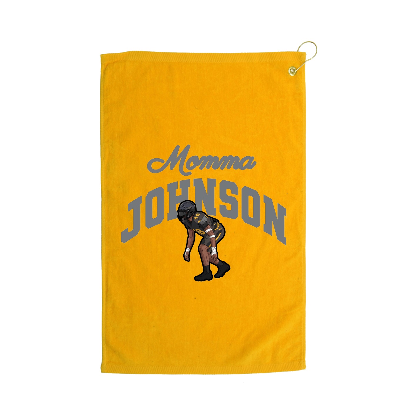 Golf Towel — Mothers Day Arch in Gold