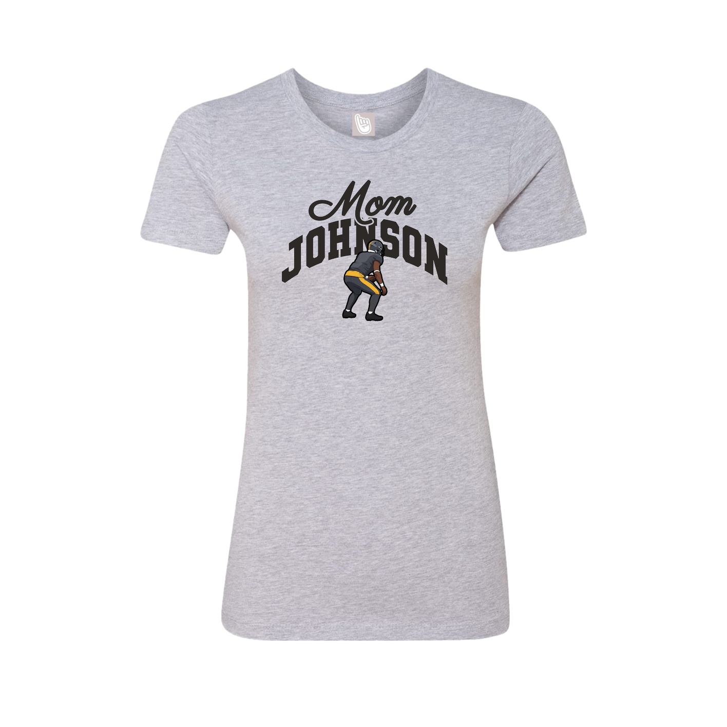 Womens Tee — Mothers Day Arch in Grey