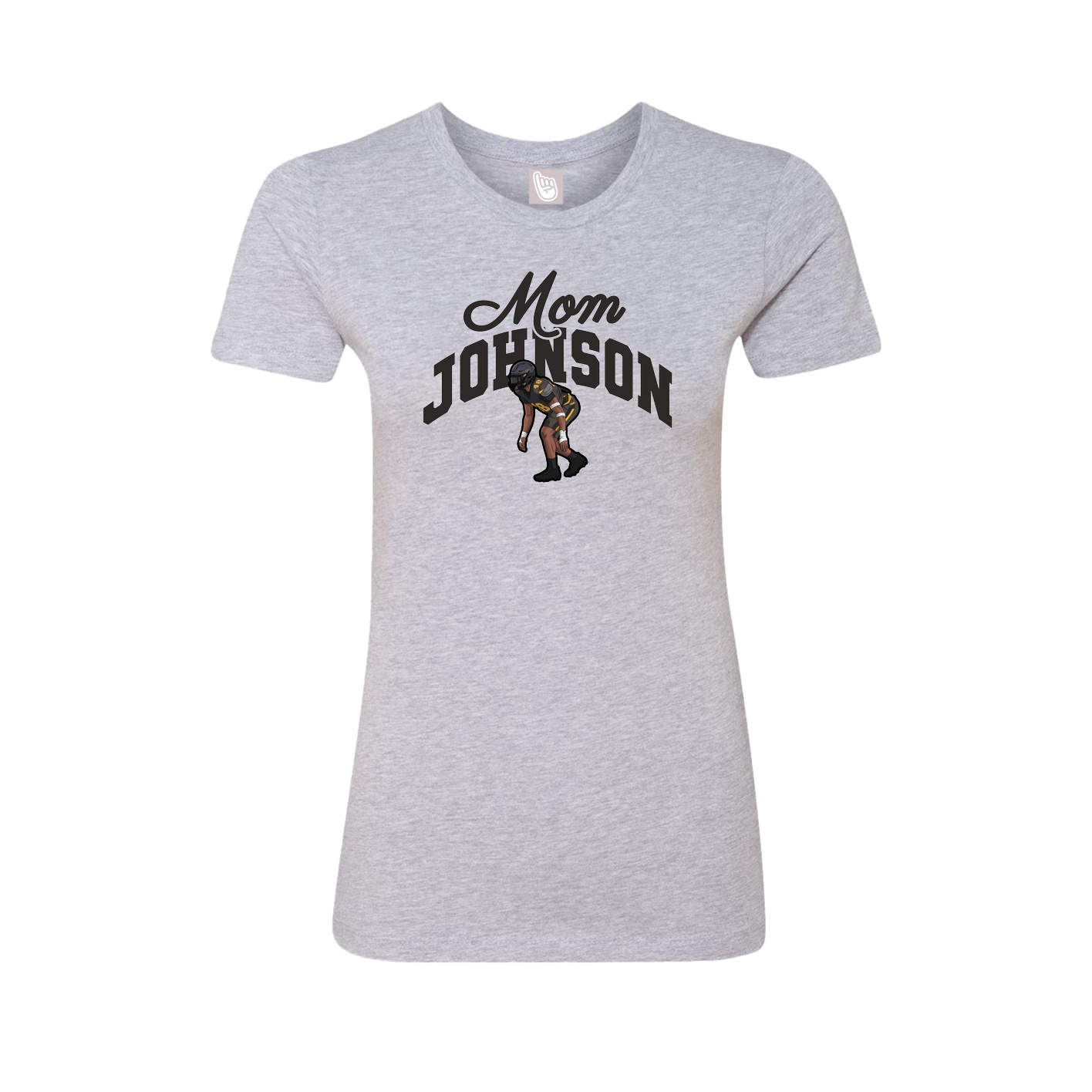 Womens Tee — Mothers Day Arch in Grey