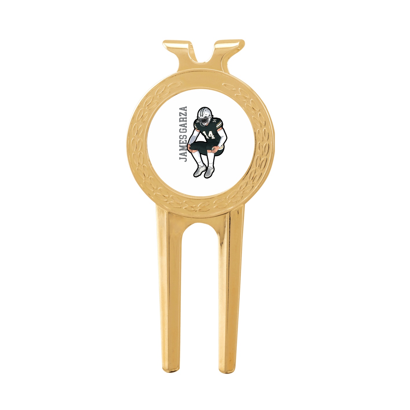 Divot Tool with Ball Marker — Name Vertical in Classic