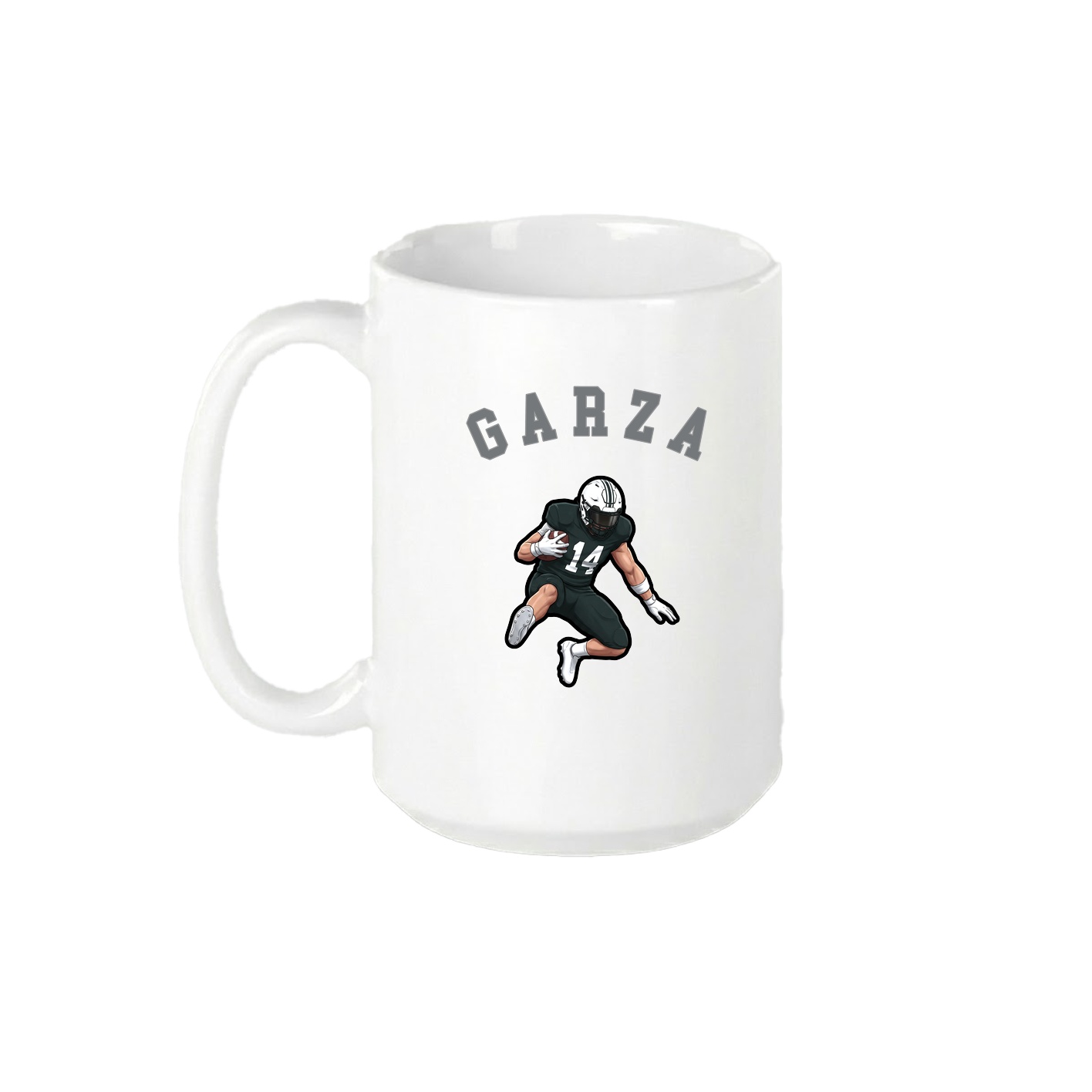 15oz Coffee Mug — Shirsey Arch in White