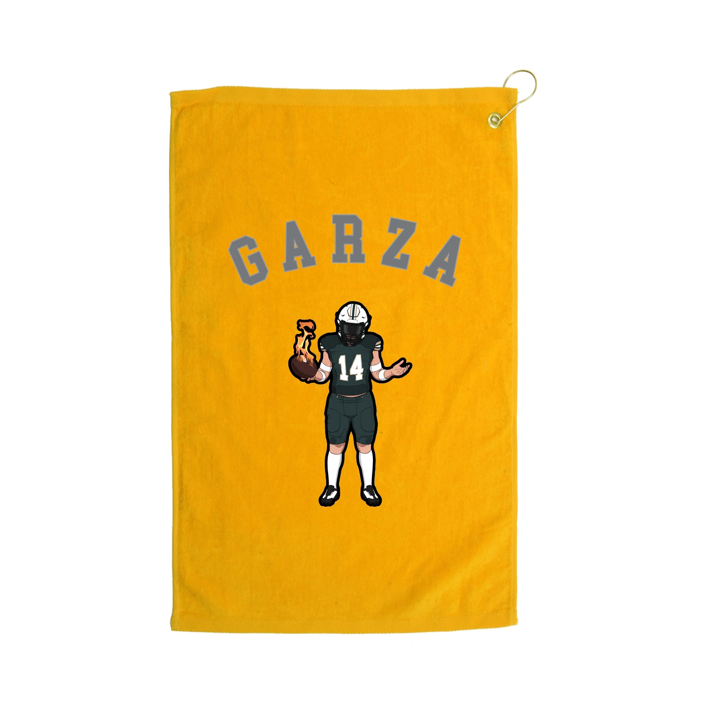 Golf Towel — Shirsey Arch in Gold