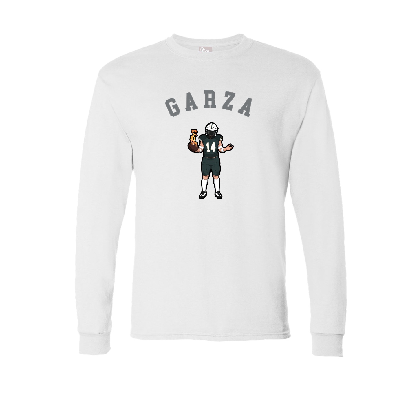 Long Sleeve Tee — Shirsey Arch in White