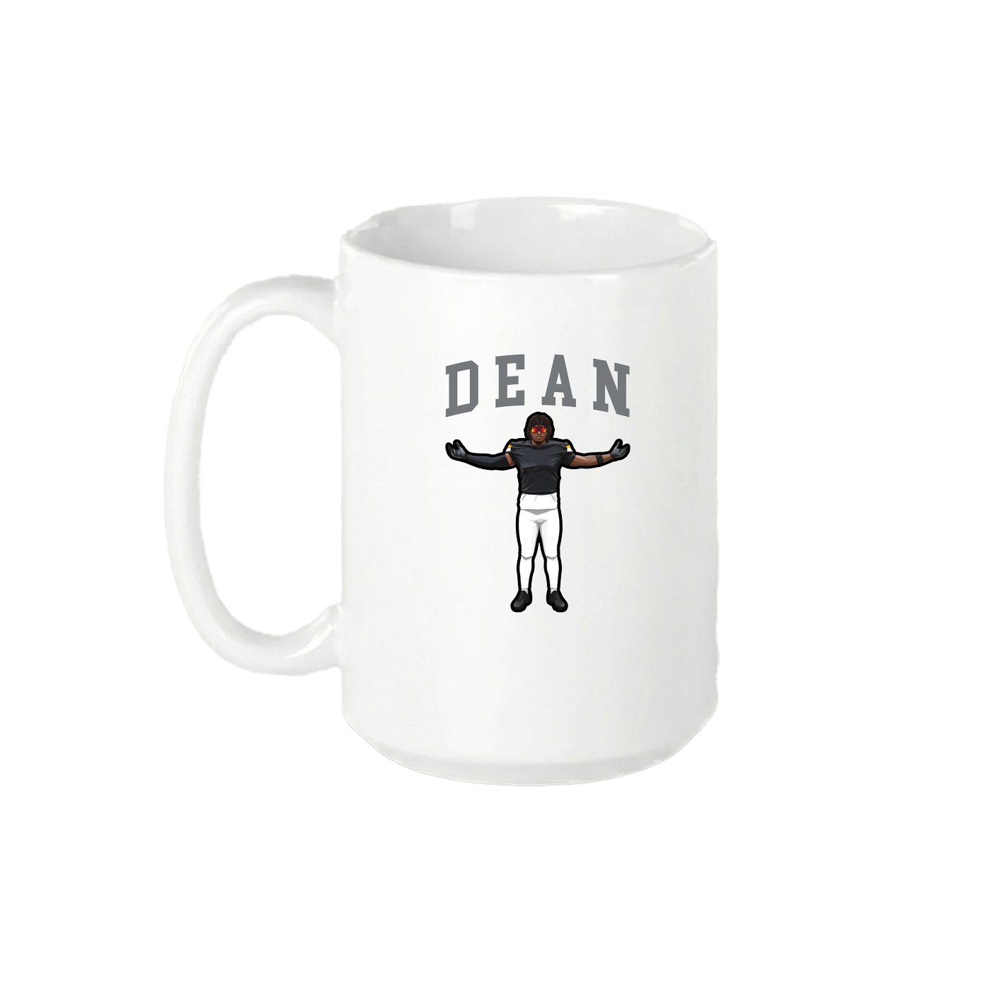 15oz Coffee Mug — Shirsey in White