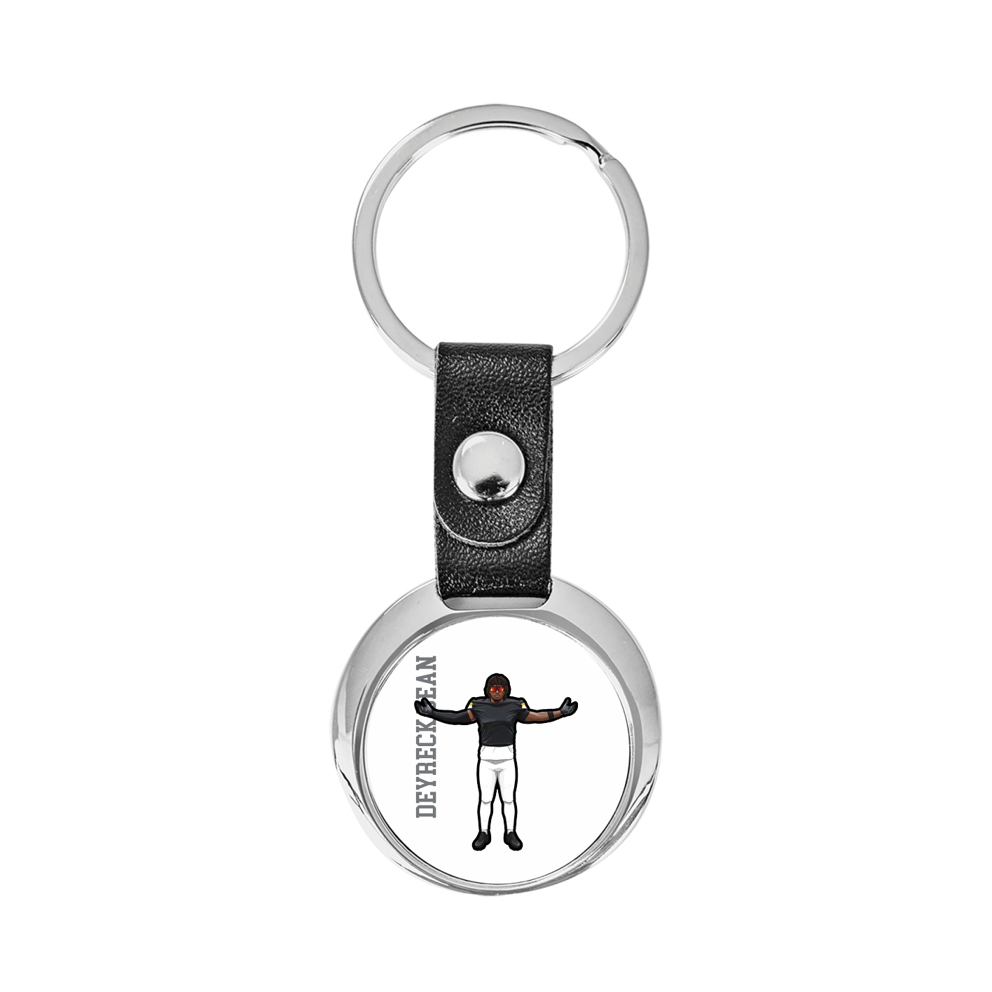 Key Chain — Name Vertical in Classic