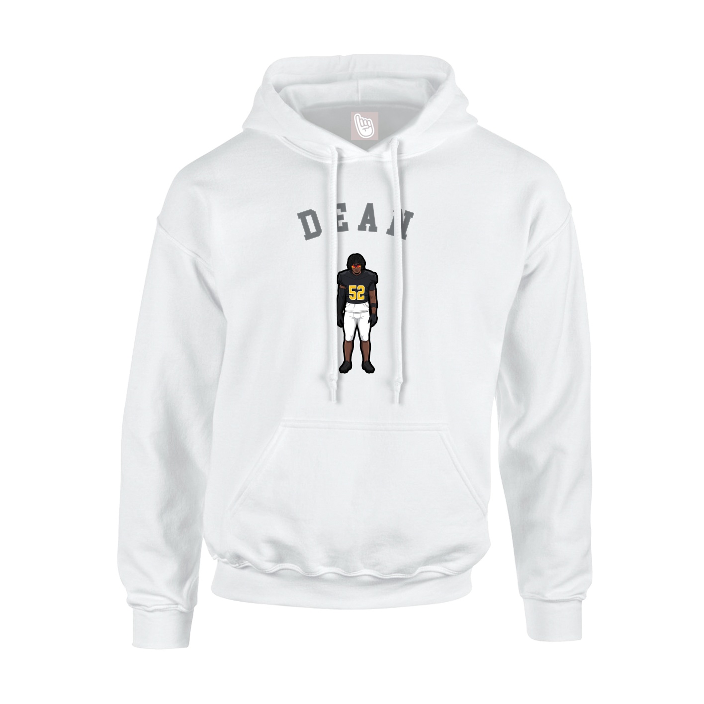Hoodie — Shirsey Arch in White