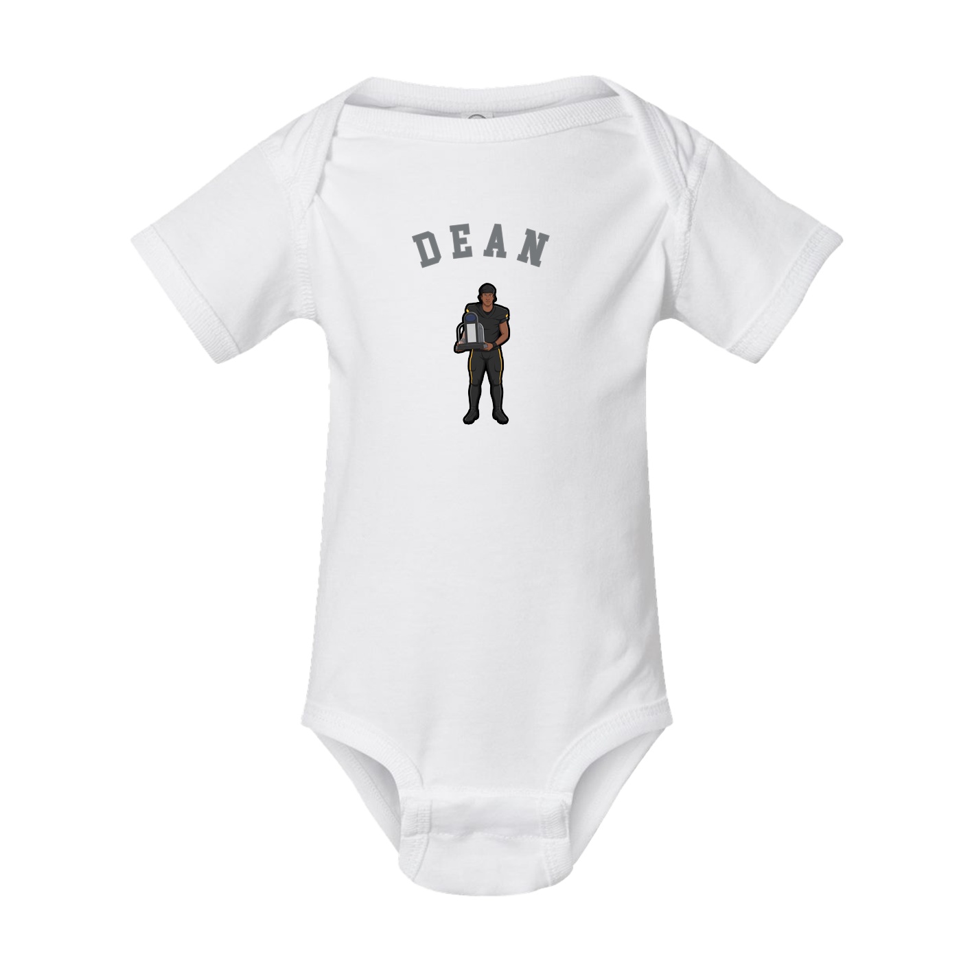 Baby Onesie — Shirsey Arch in White