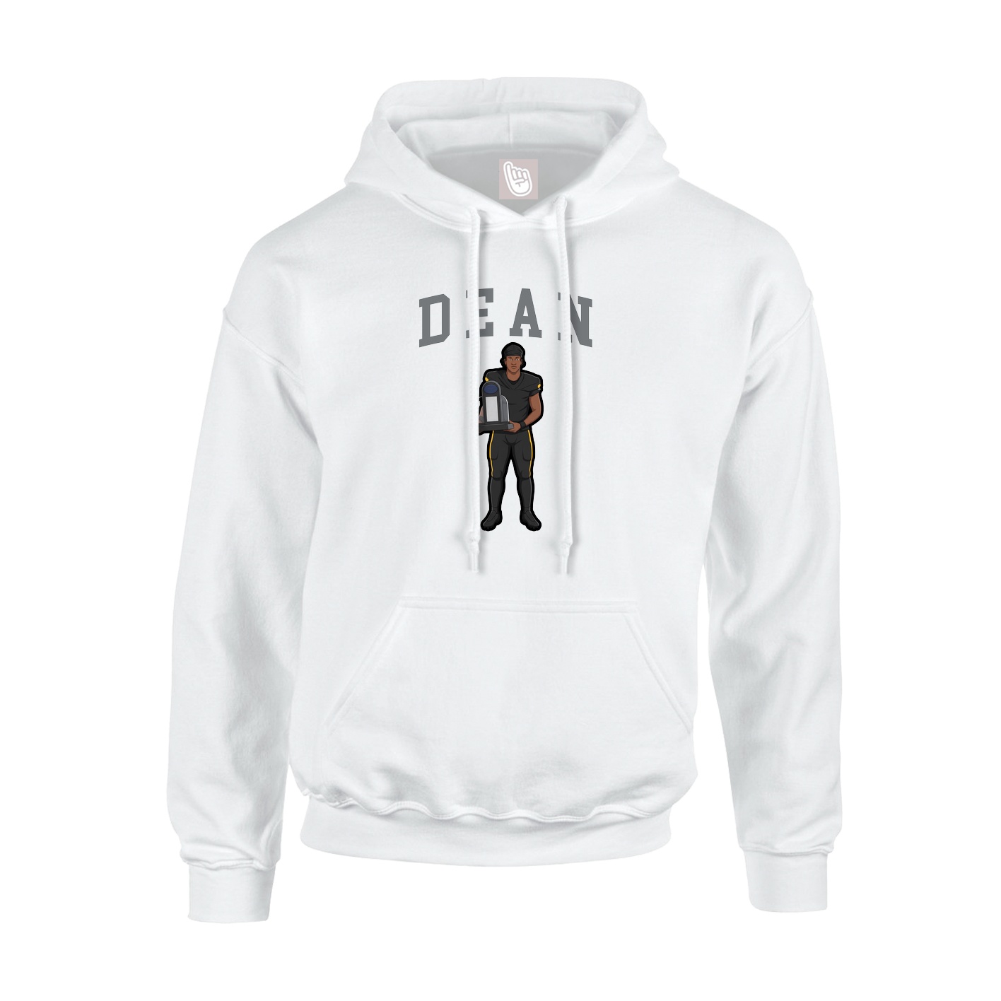 Hoodie — Shirsey in White