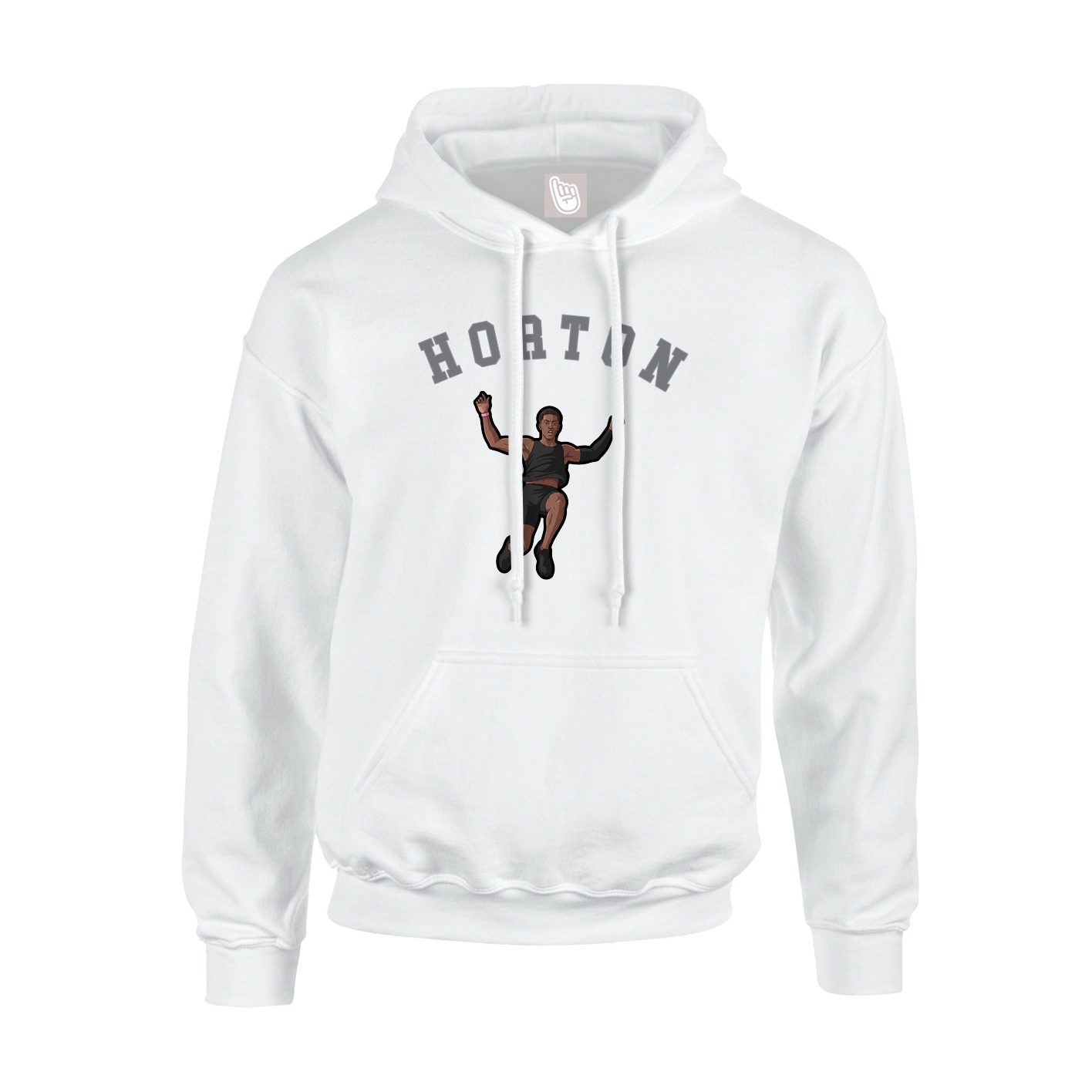Hoodie — Shirsey Arch in White