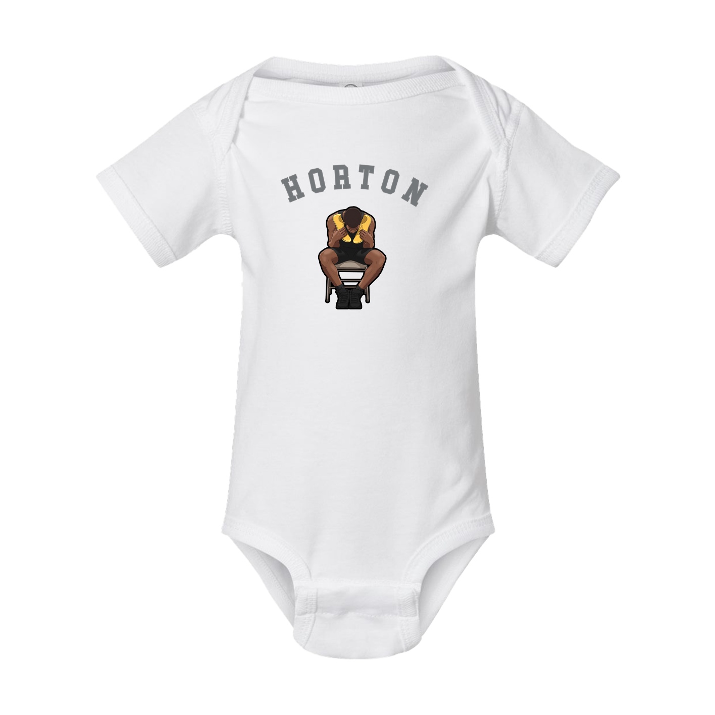 Baby Onesie — Shirsey Arch in White