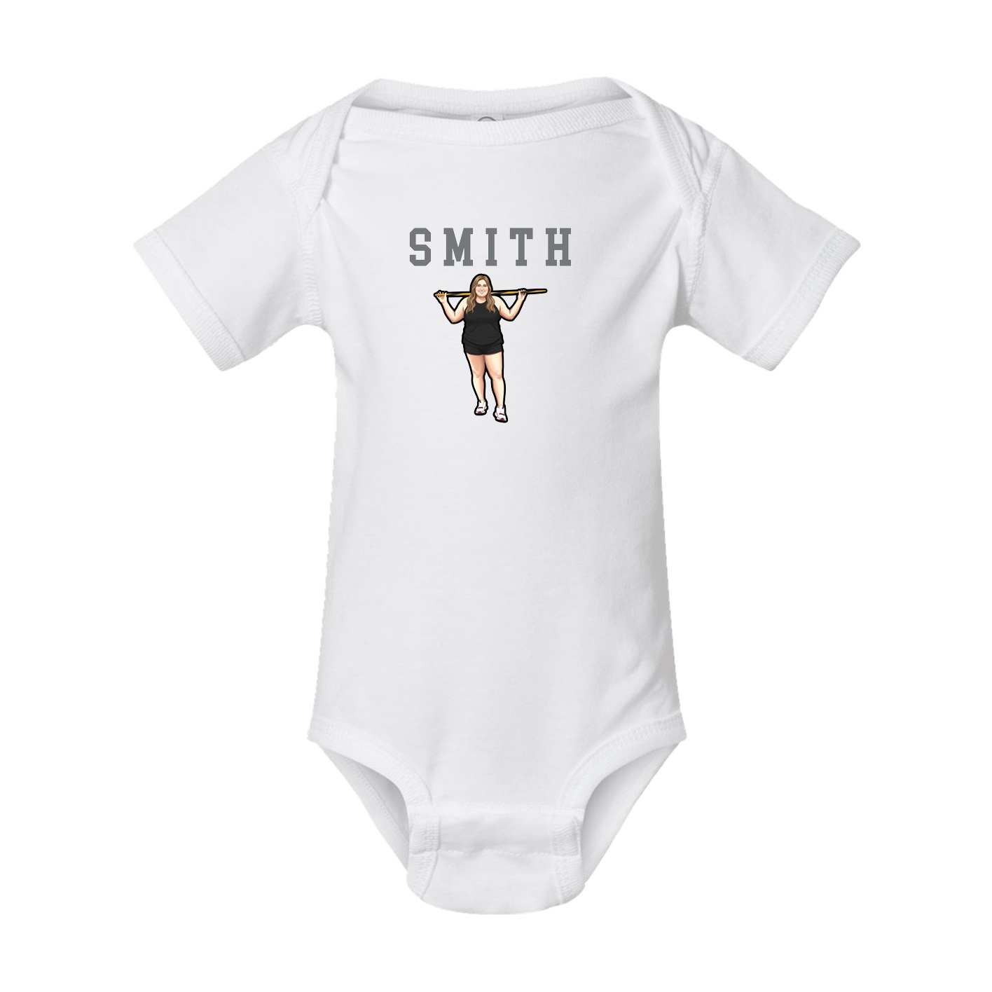 Baby Onesie — Shirsey in White