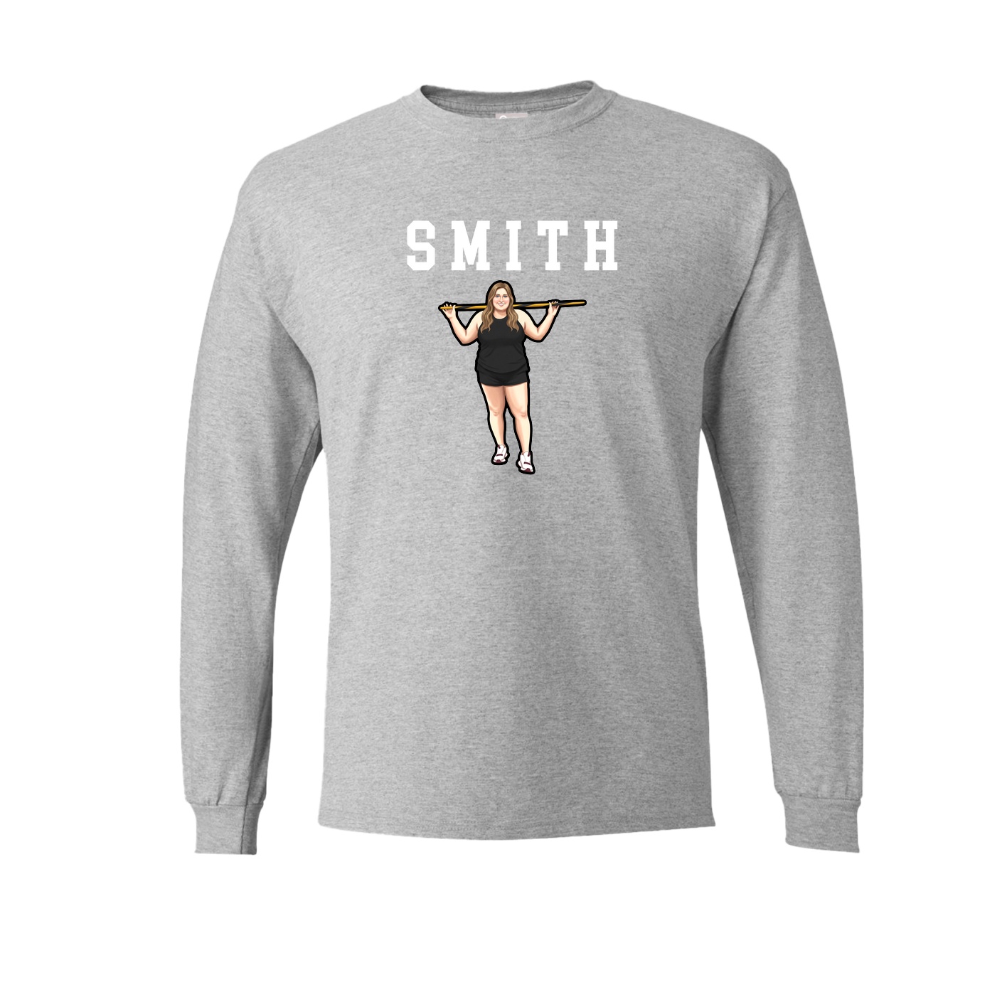 Long Sleeve Tee — Shirsey in Grey