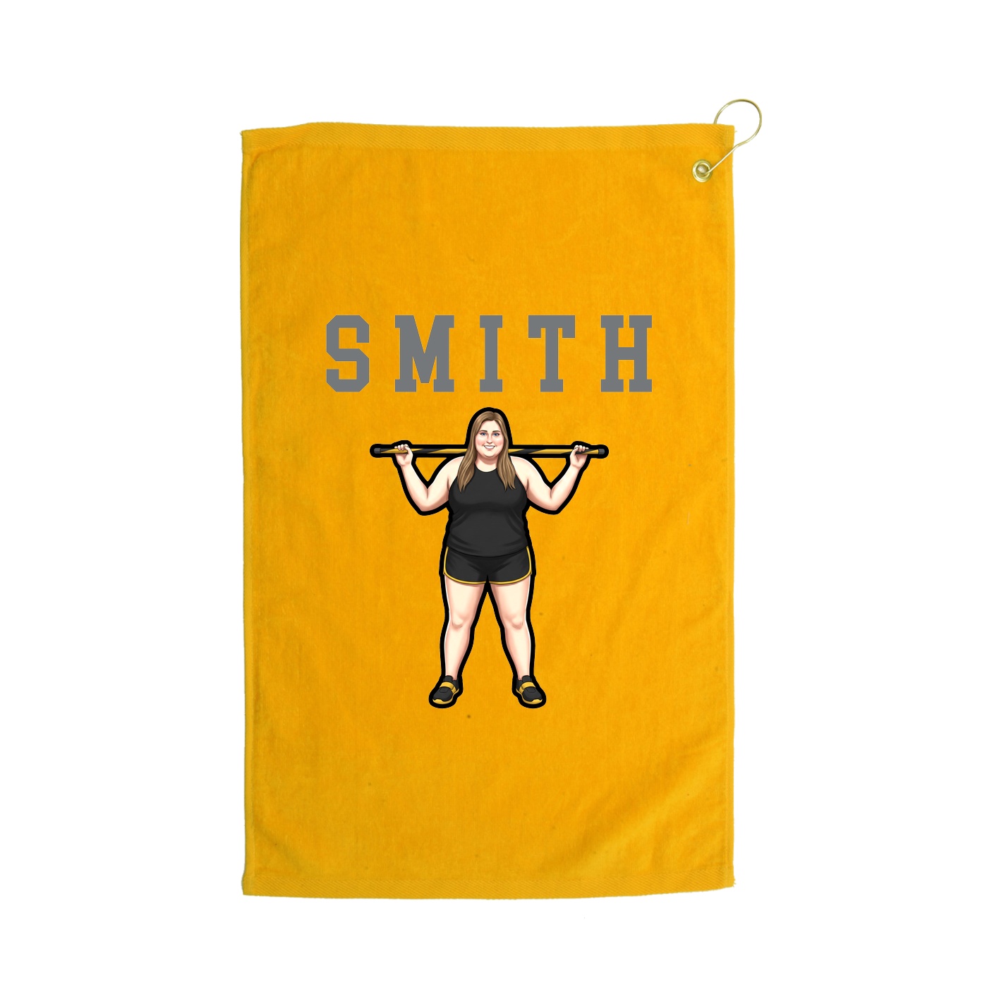 Golf Towel — Shirsey in Gold