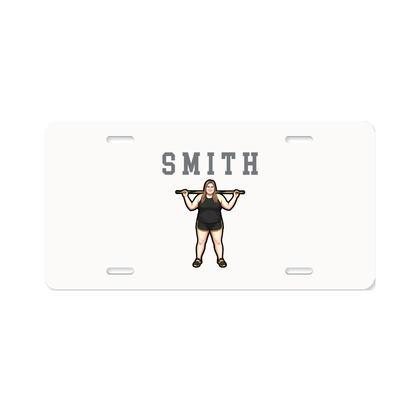 License Plate — Shirsey in Classic