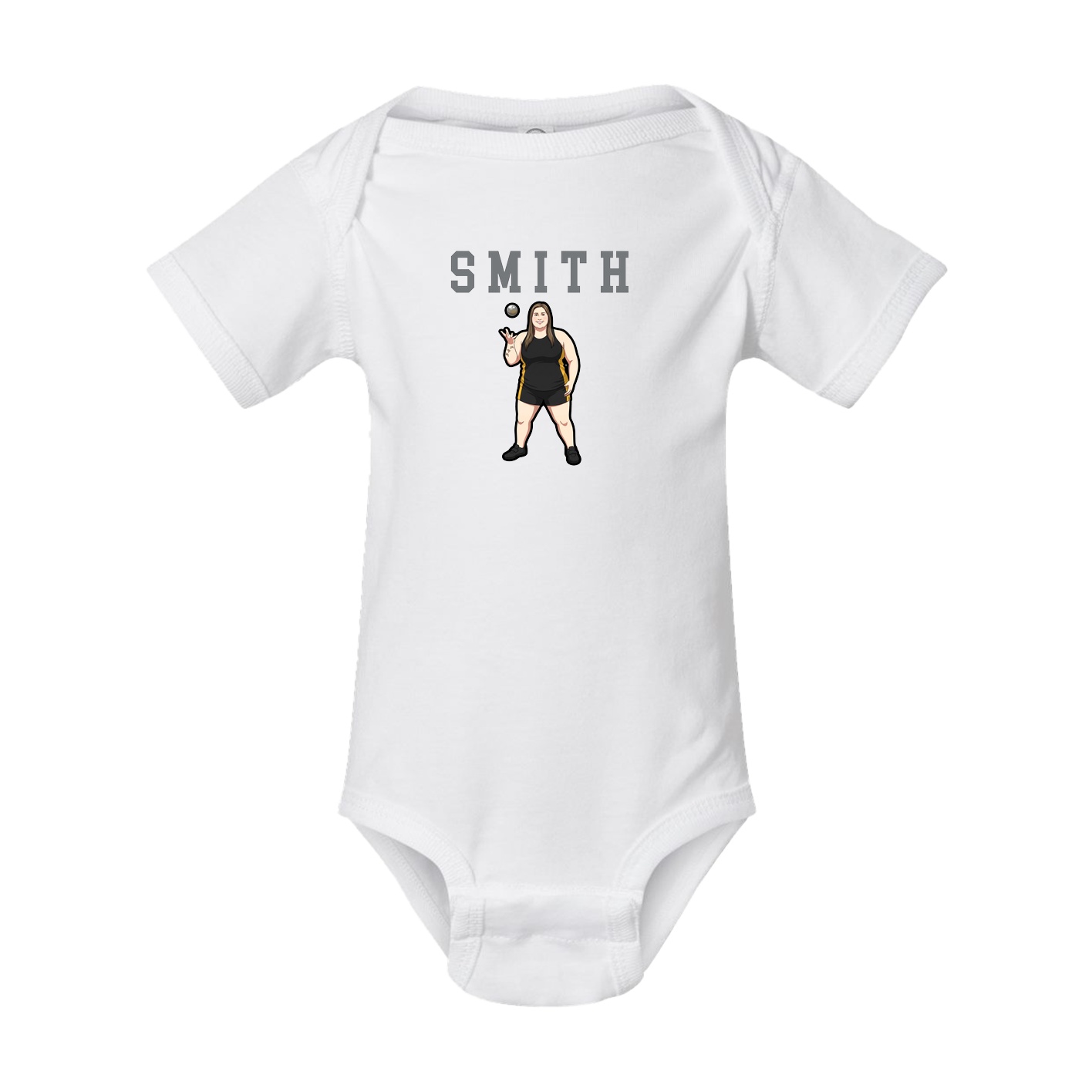 Baby Onesie — Shirsey in White