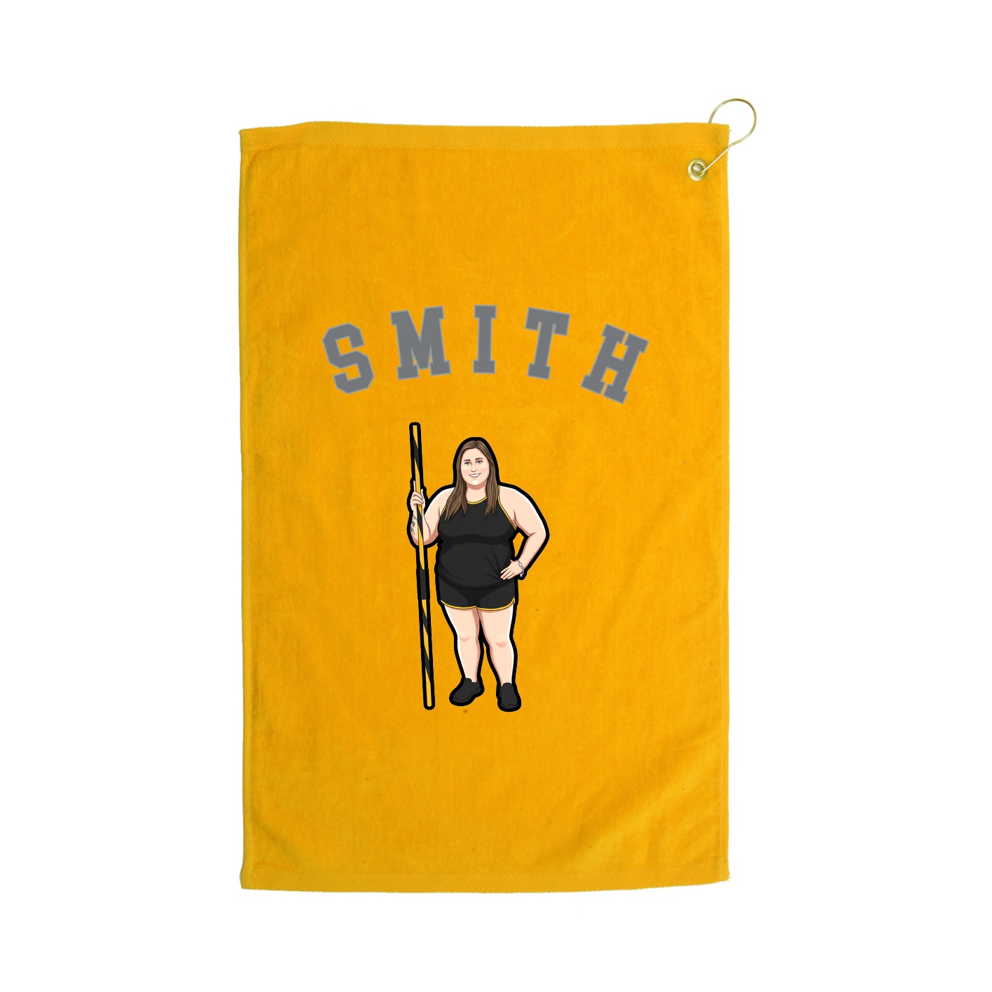 Golf Towel — Shirsey Arch in Gold