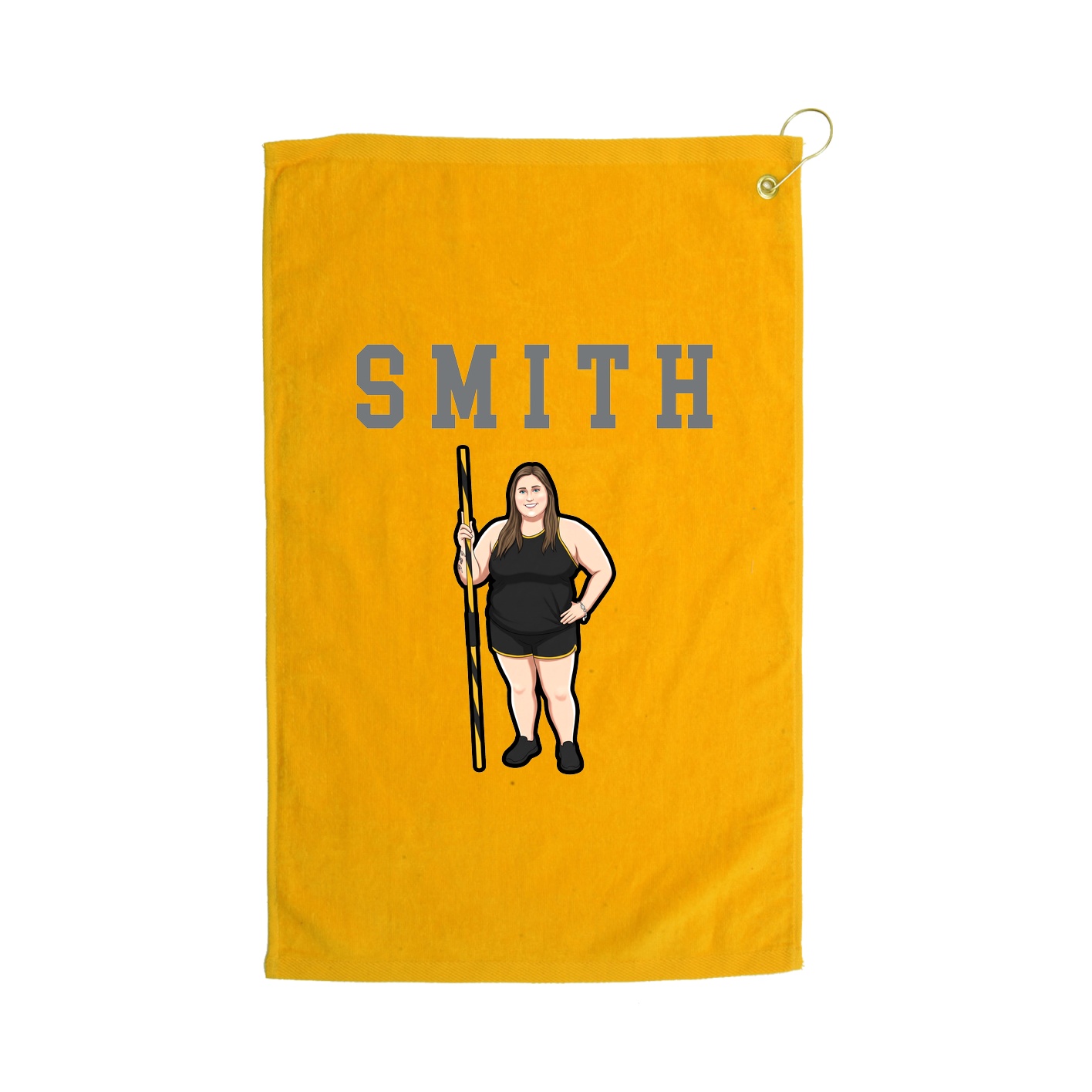 Golf Towel — Shirsey in Gold