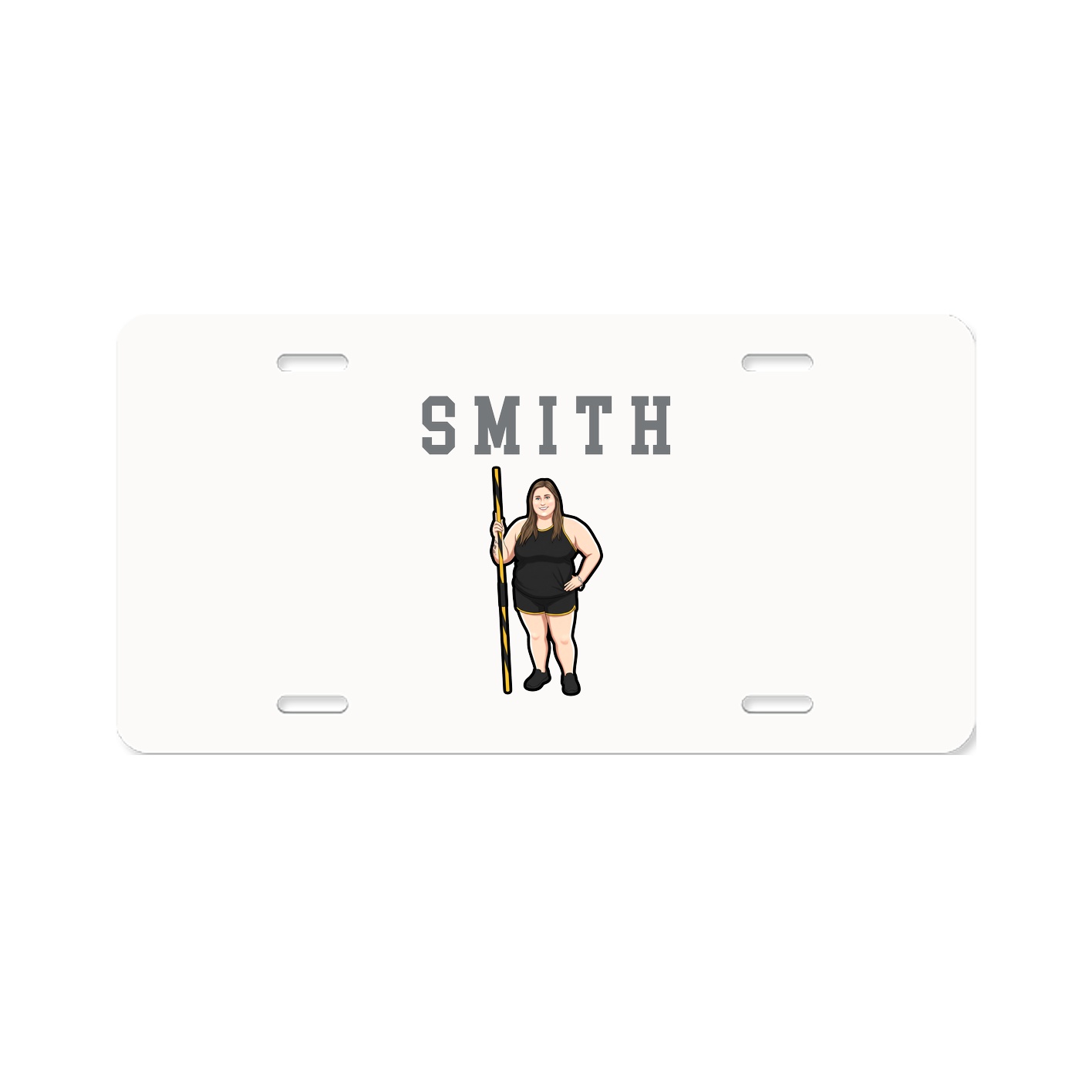License Plate — Shirsey in Classic
