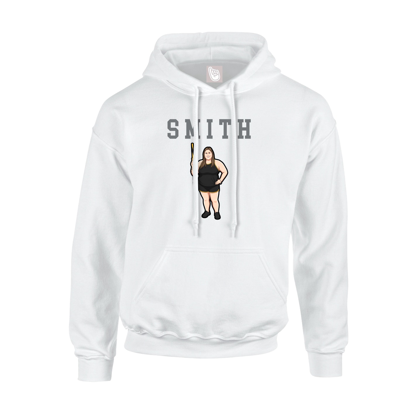 Youth Hoodie — Shirsey in White