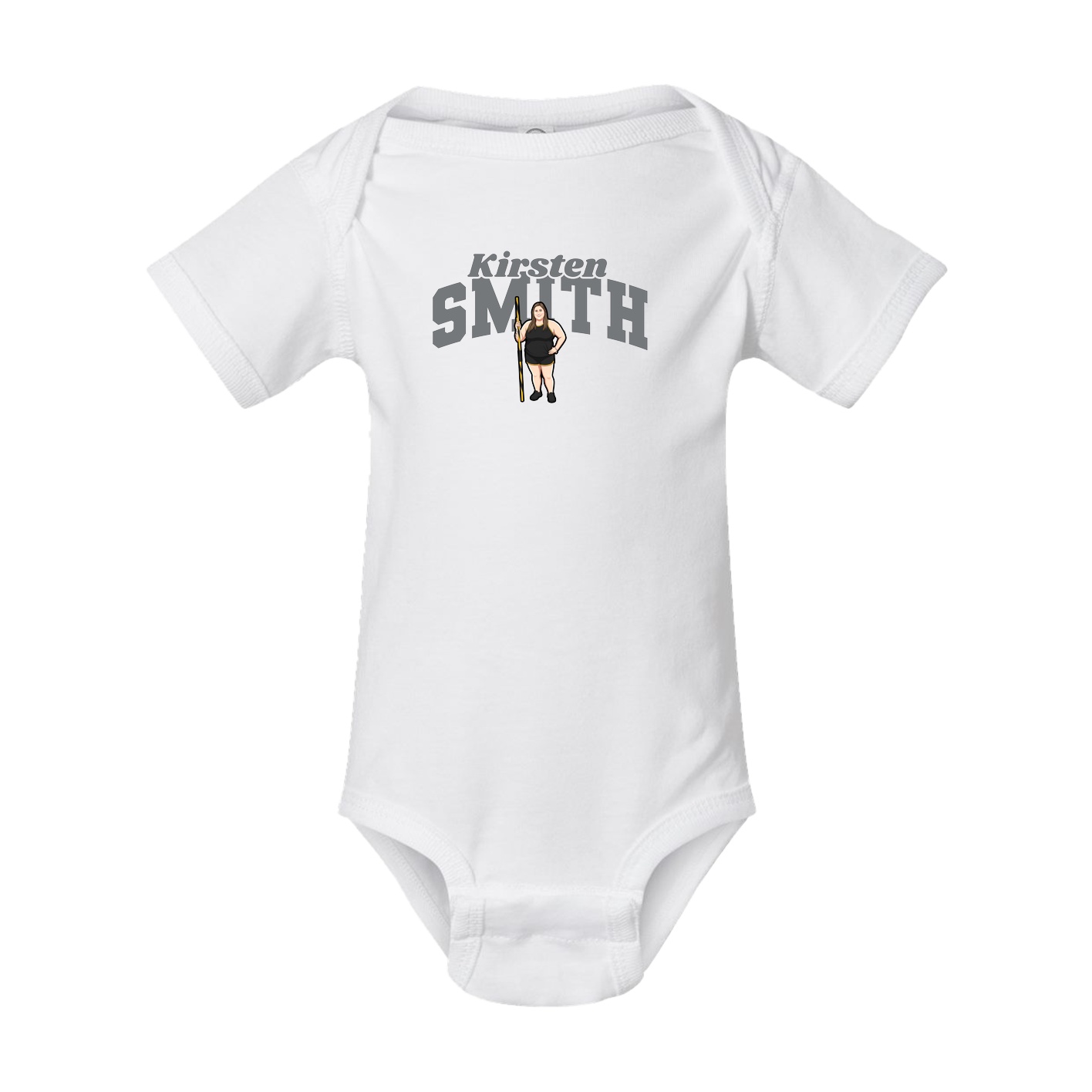 Baby Onesie — Signature Arch in White