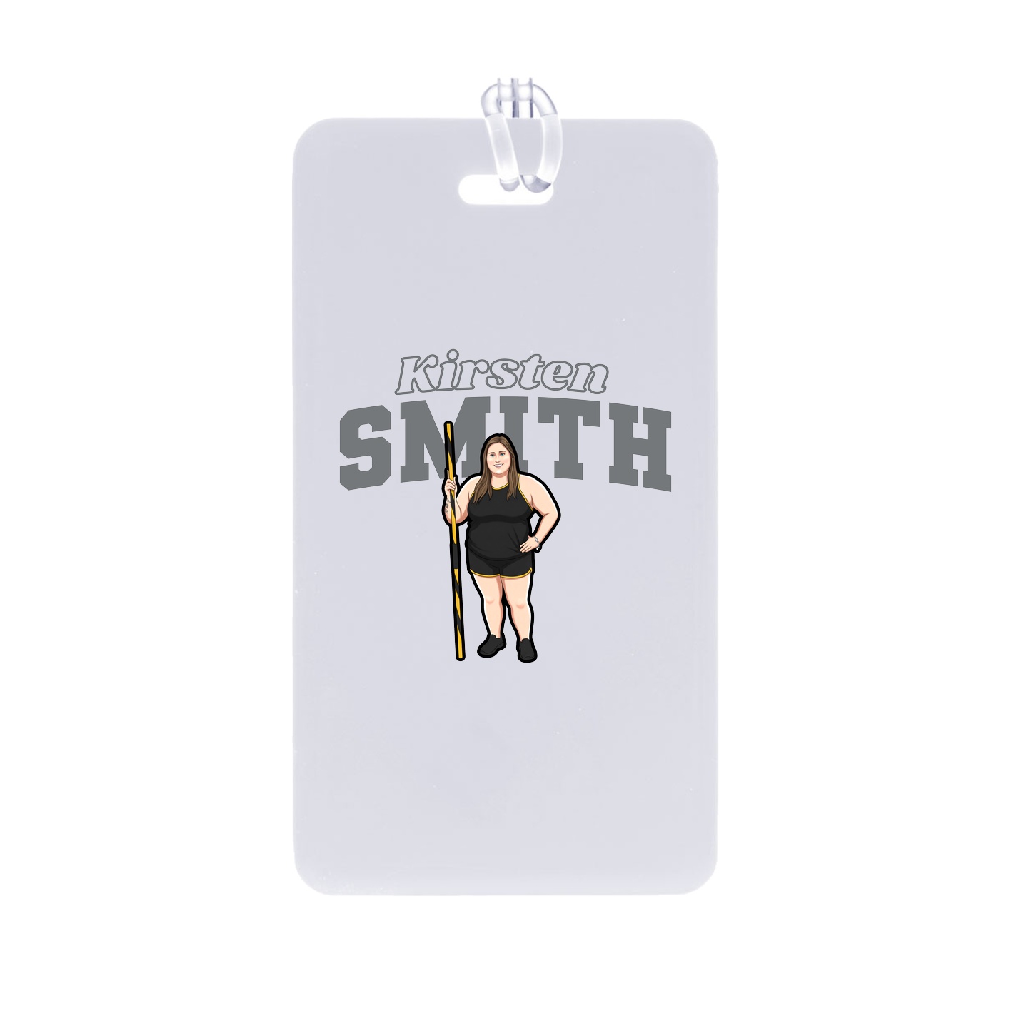 Bag Tag — Name Arch in Classic