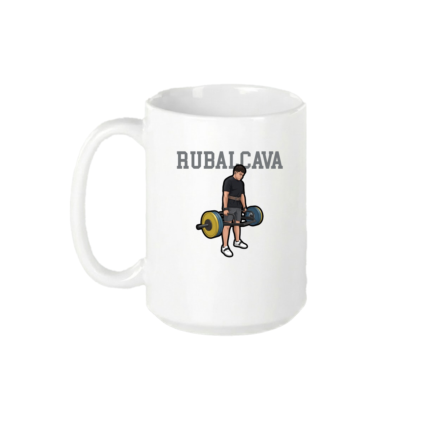 15oz Coffee Mug — Shirsey in White
