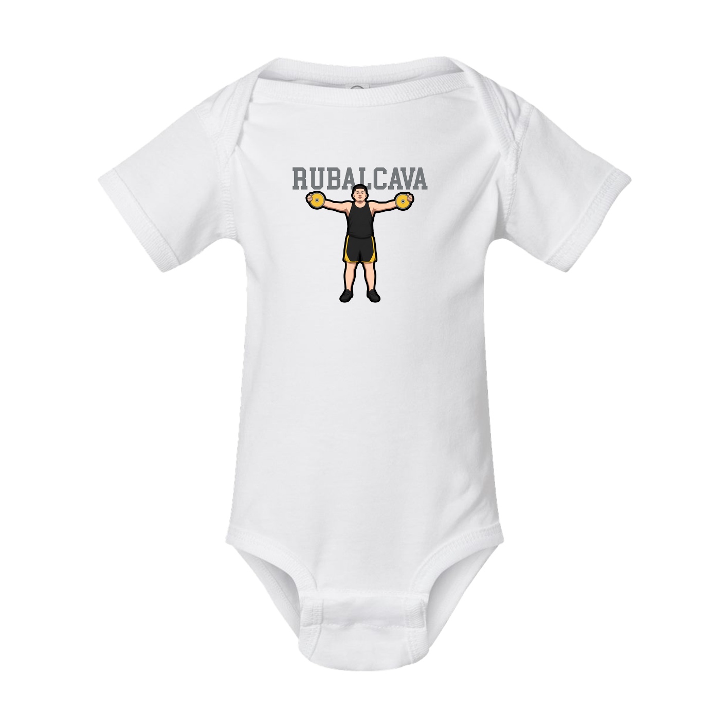 Baby Onesie — Shirsey in White