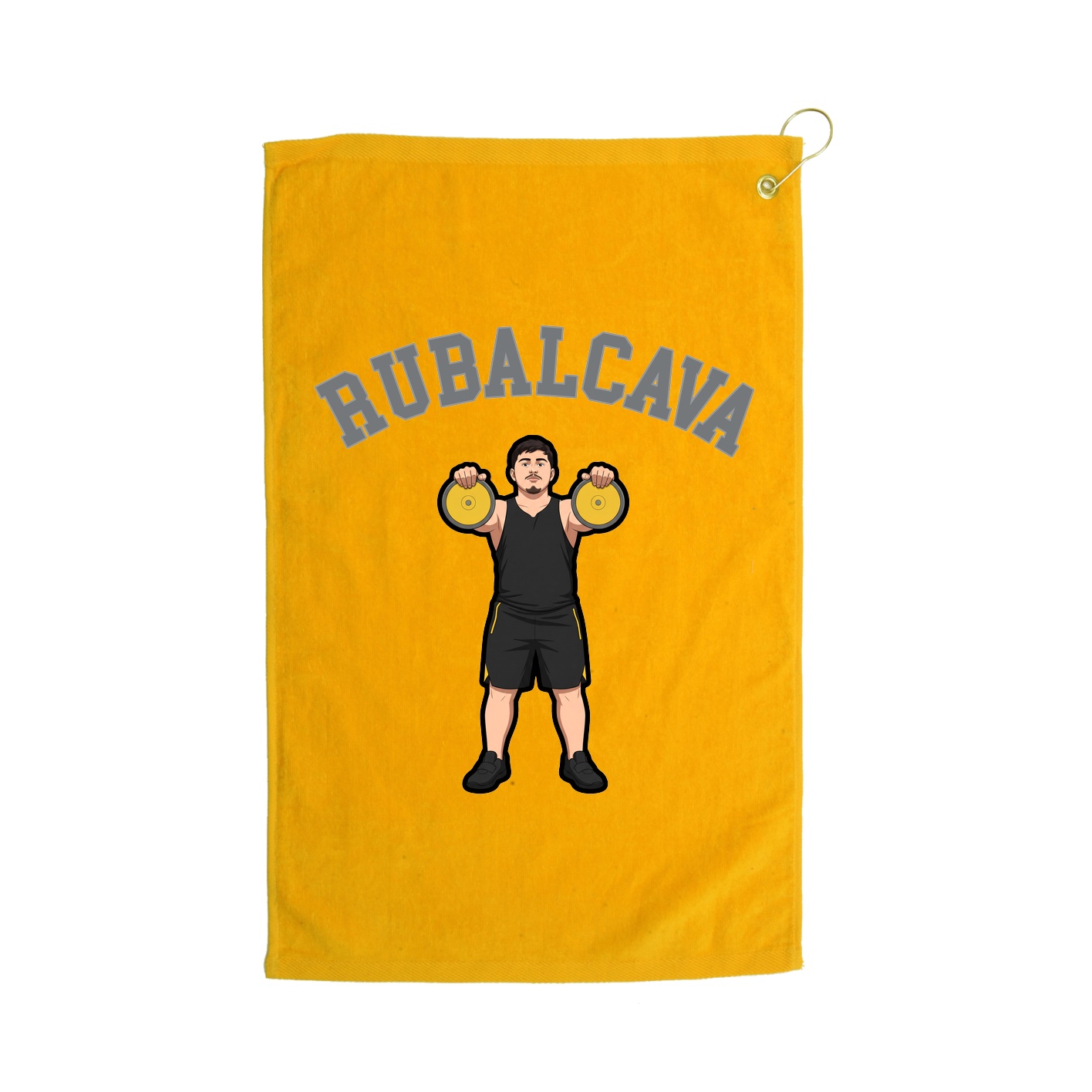 Golf Towel — Shirsey Arch in Gold