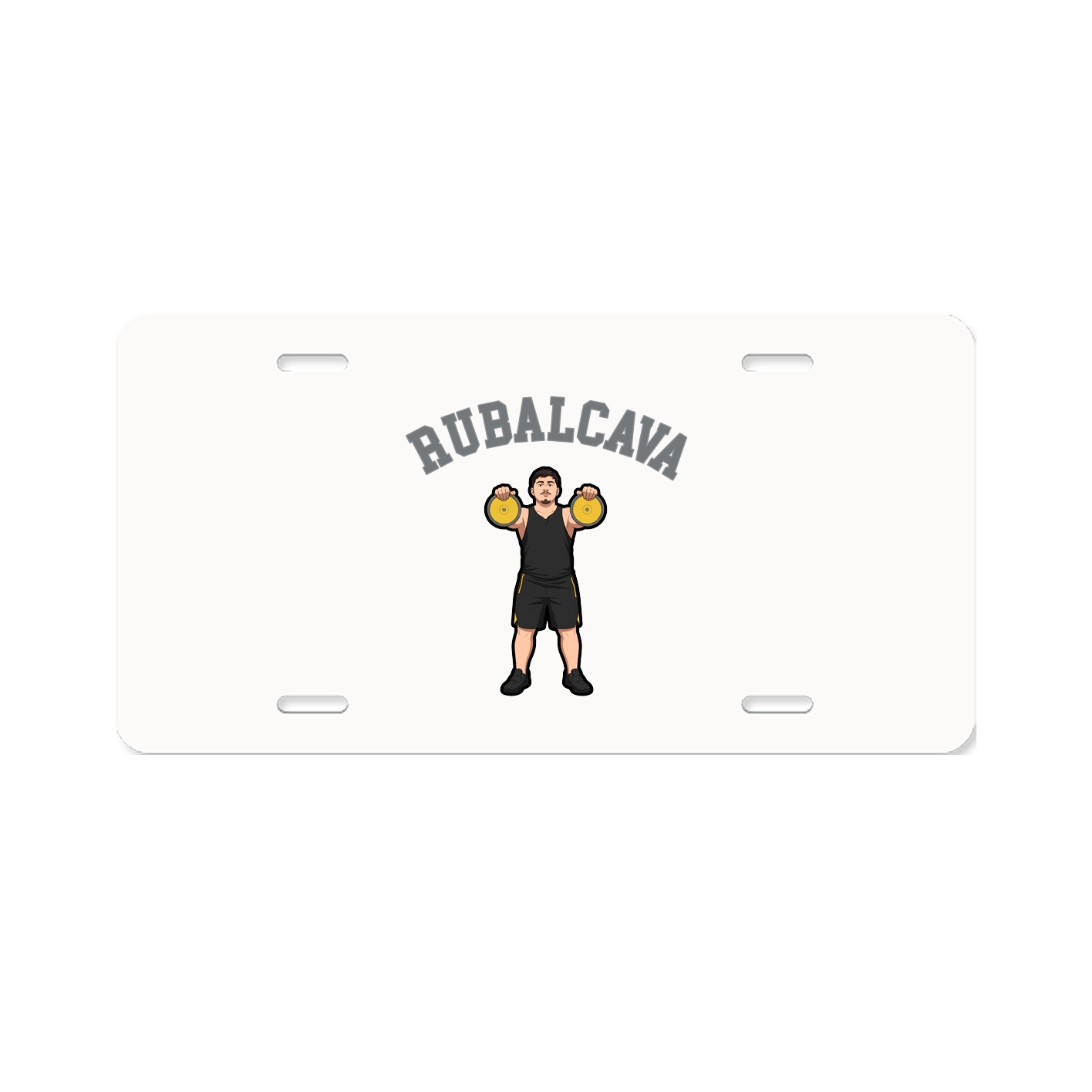 License Plate — Shirsey Arch in Classic