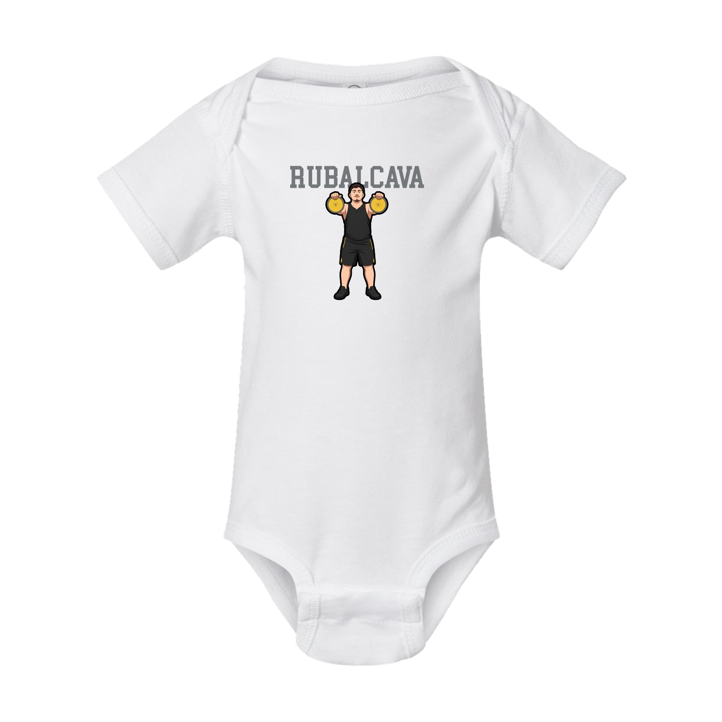 Baby Onesie — Shirsey in White