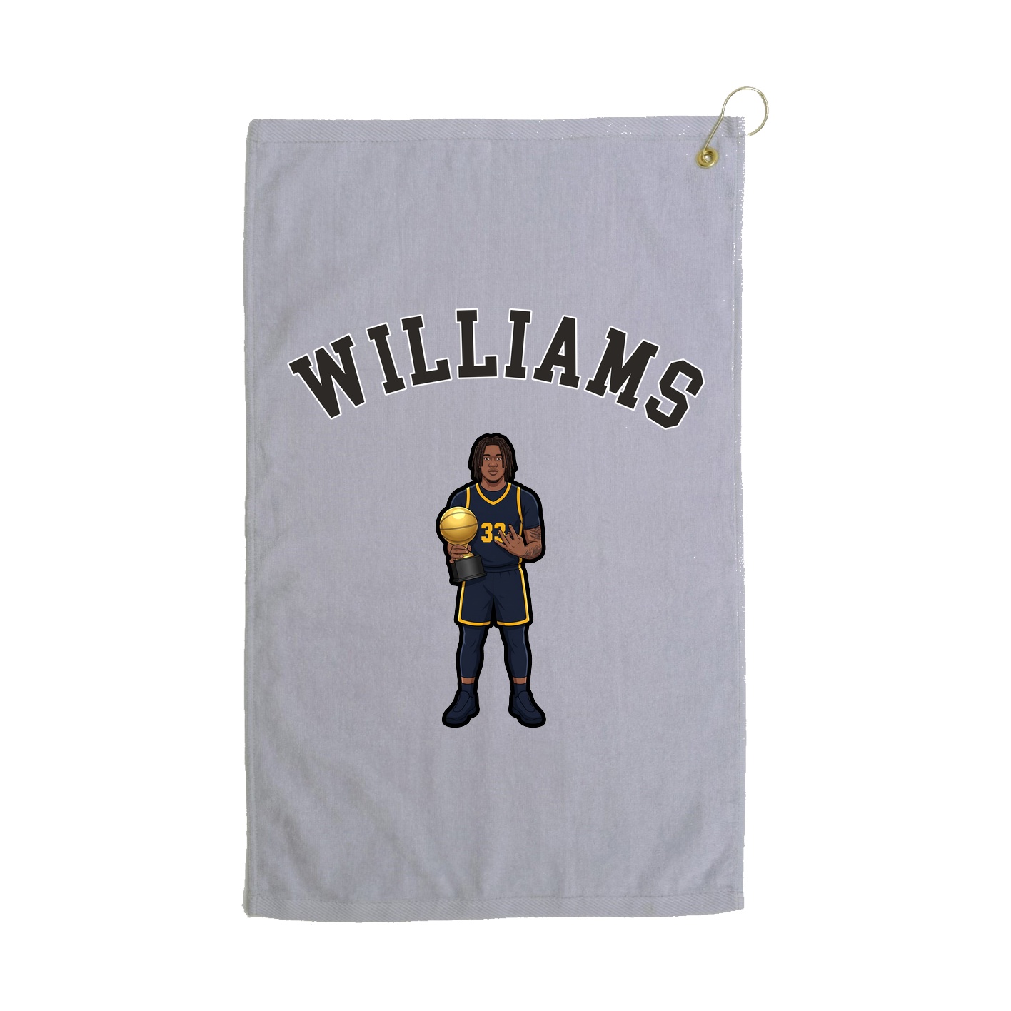 Golf Towel — Shirsey Arch in Grey