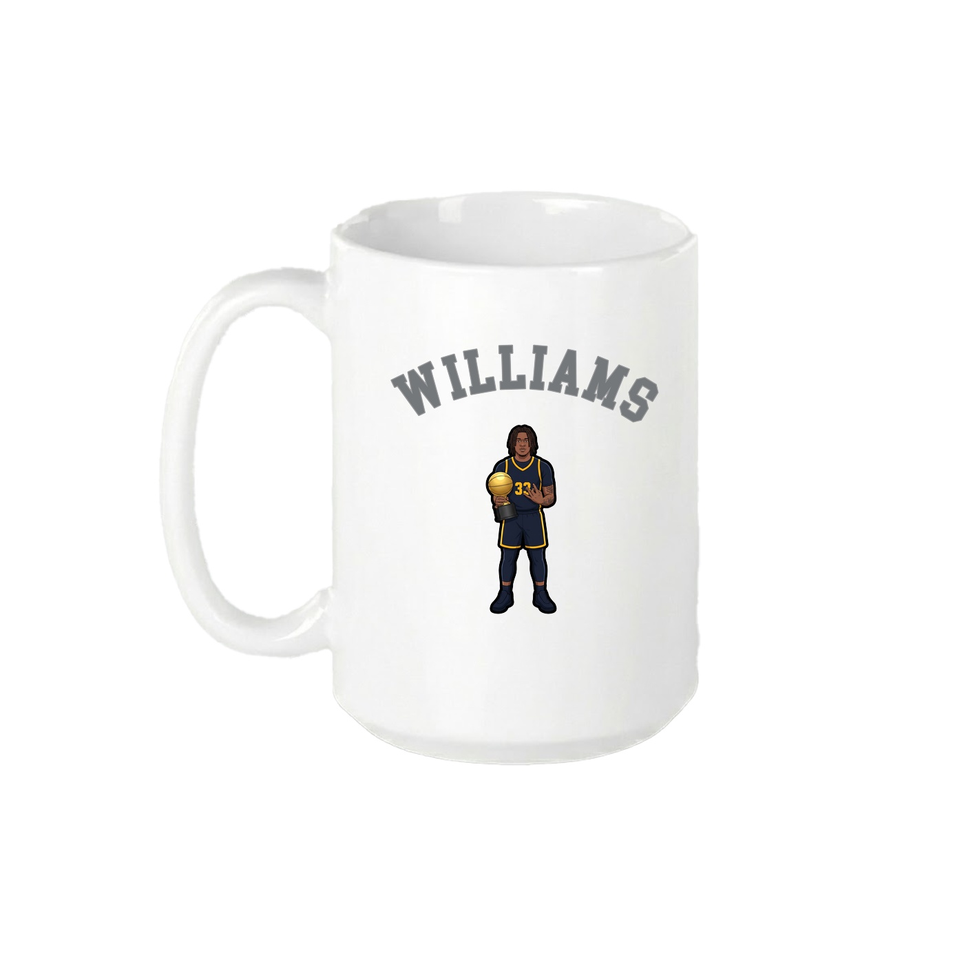 15oz Coffee Mug — Shirsey Arch in White