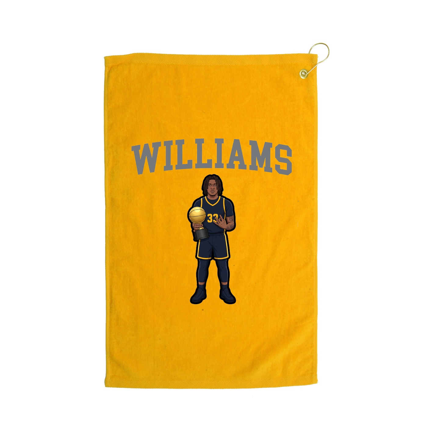 Golf Towel — Shirsey in Gold