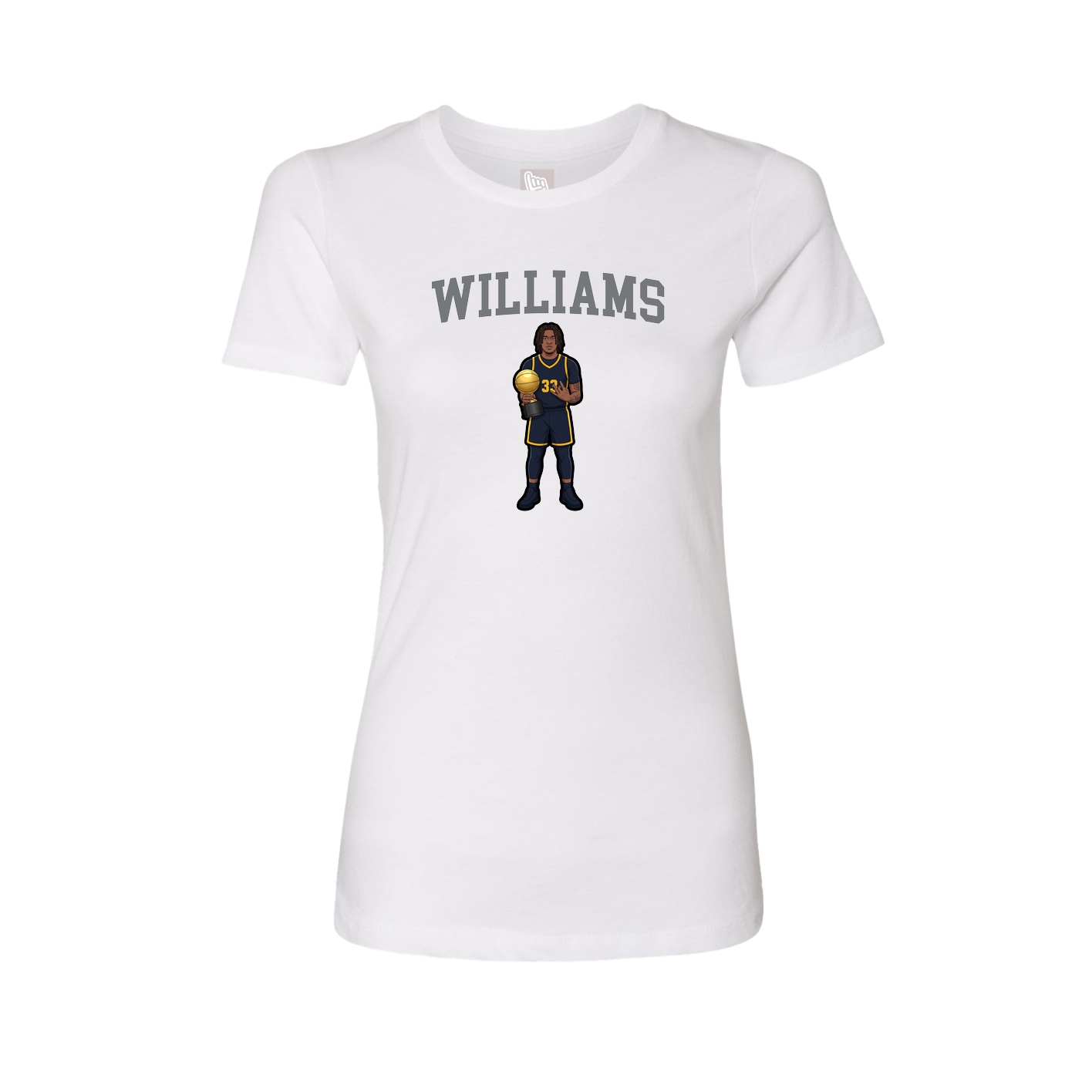 Fitted Women's Tee — Shirsey in White