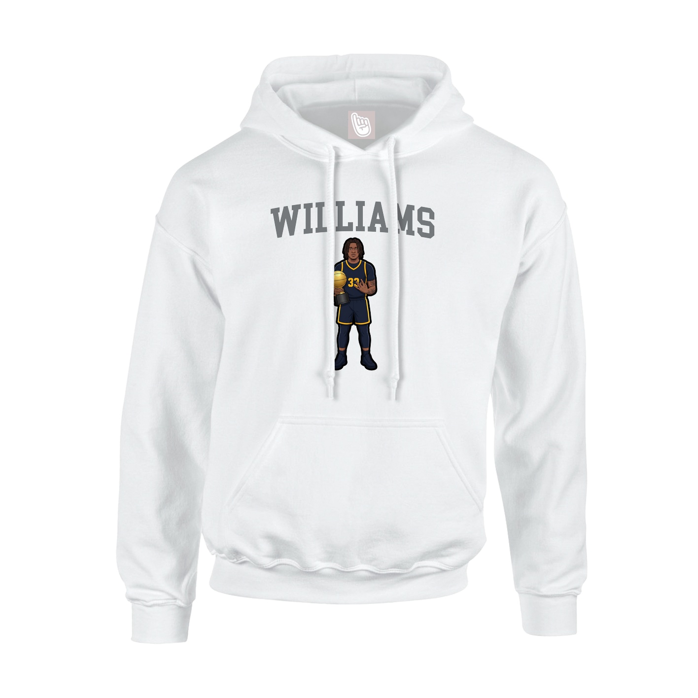 Youth Hoodie — Shirsey in White