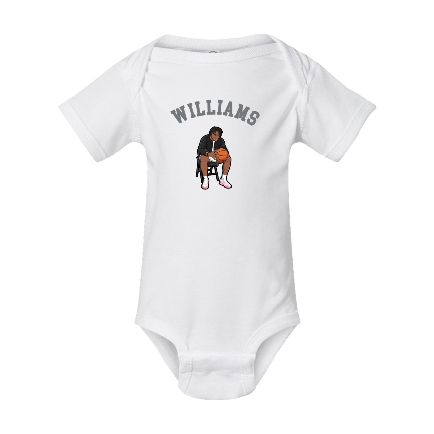 Baby Onesie — Shirsey Arch in White