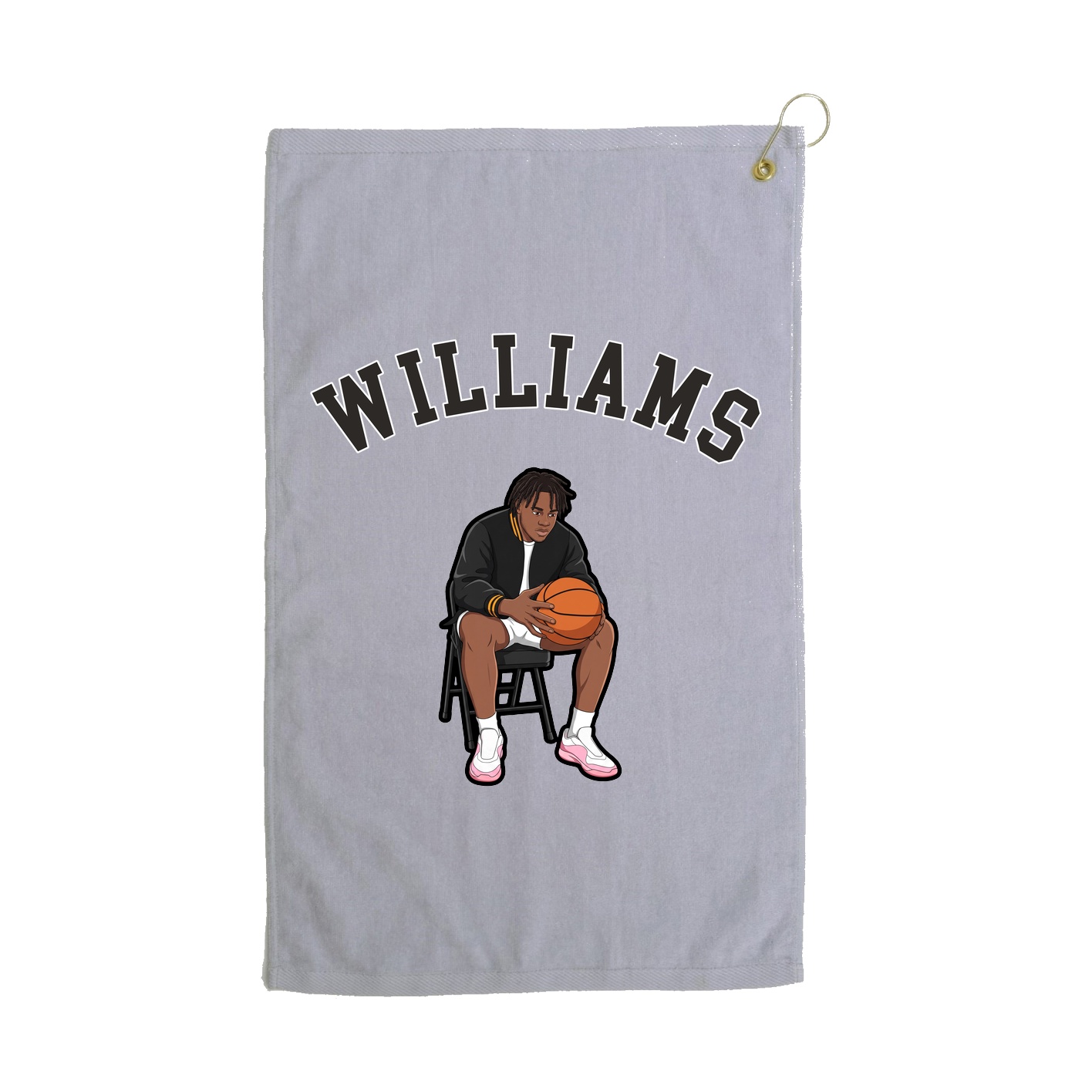 Golf Towel — Shirsey Arch in Grey