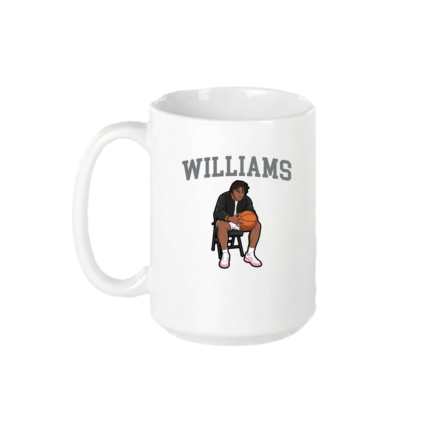 15oz Coffee Mug — Shirsey in White