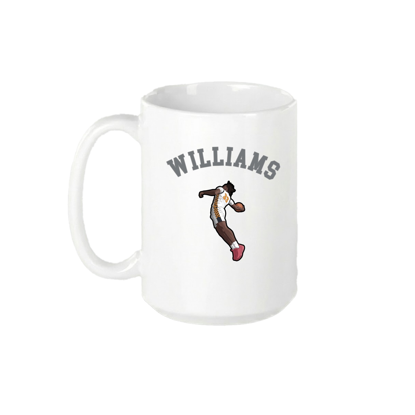 15oz Coffee Mug — Shirsey Arch in White
