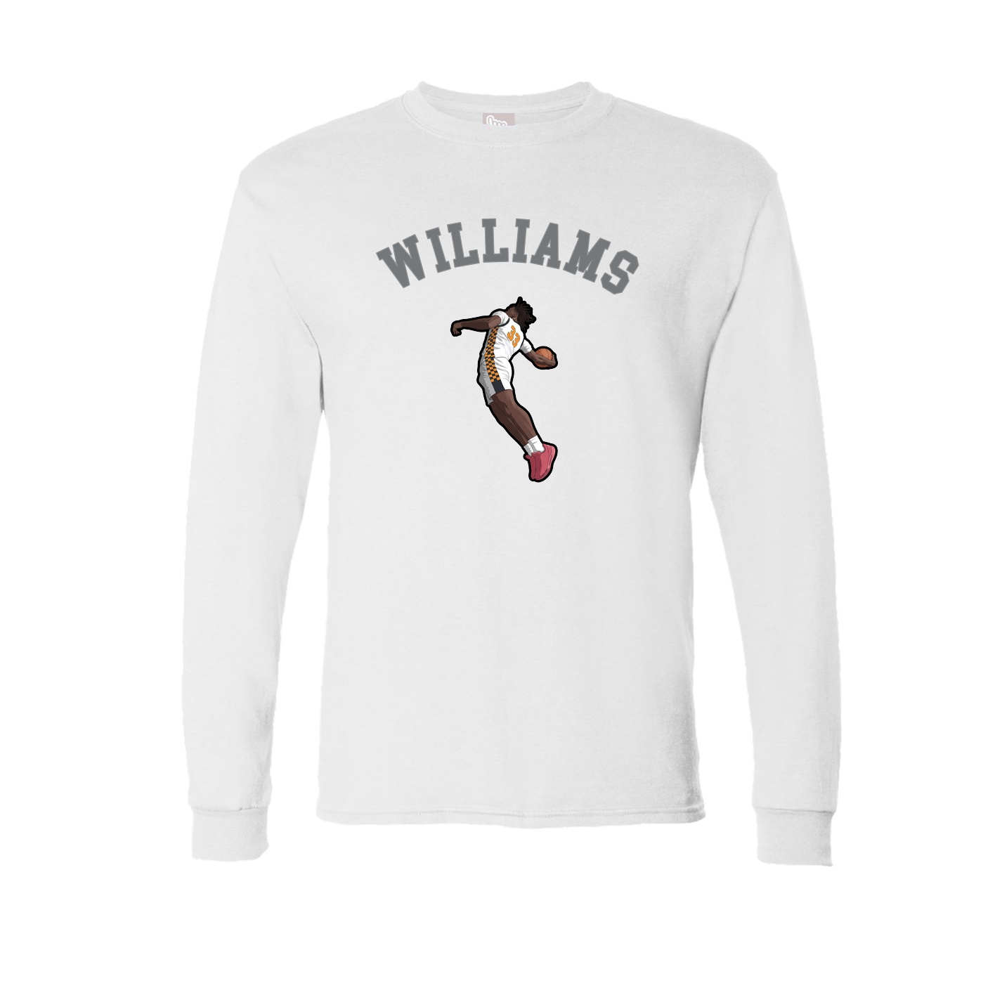Long Sleeve Tee — Shirsey Arch in White