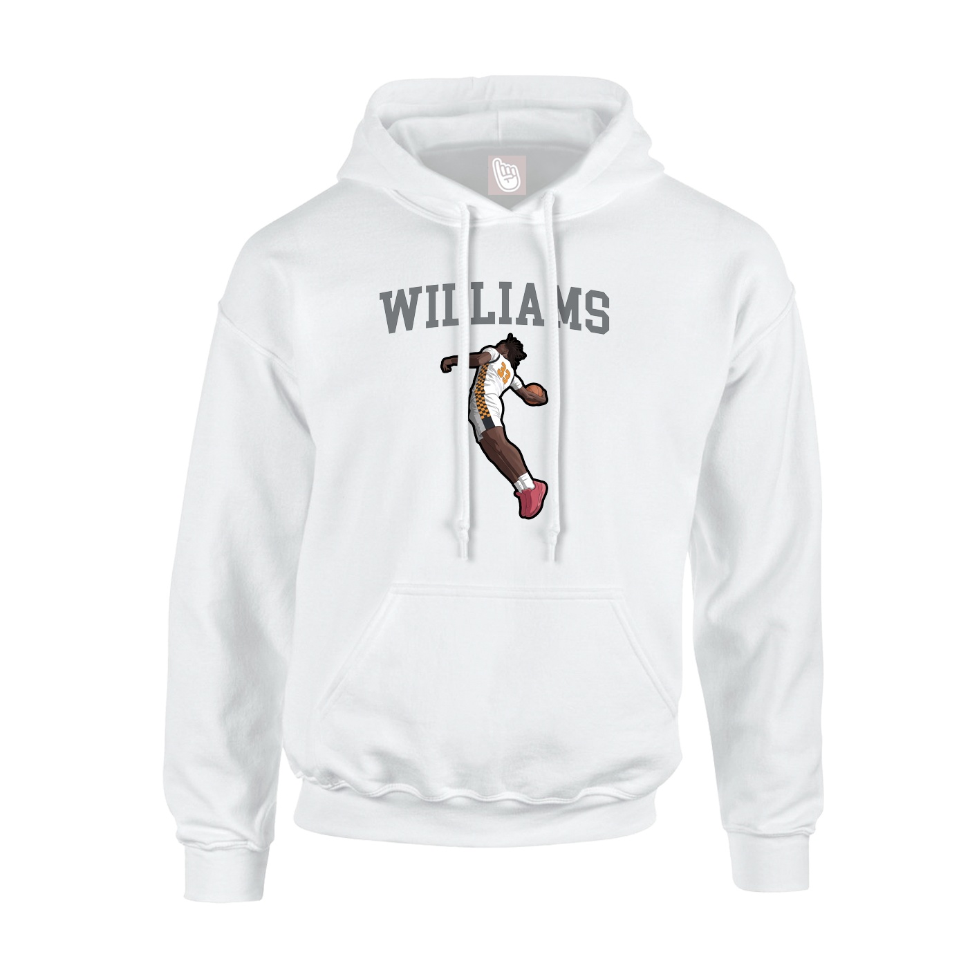 Hoodie — Shirsey in White