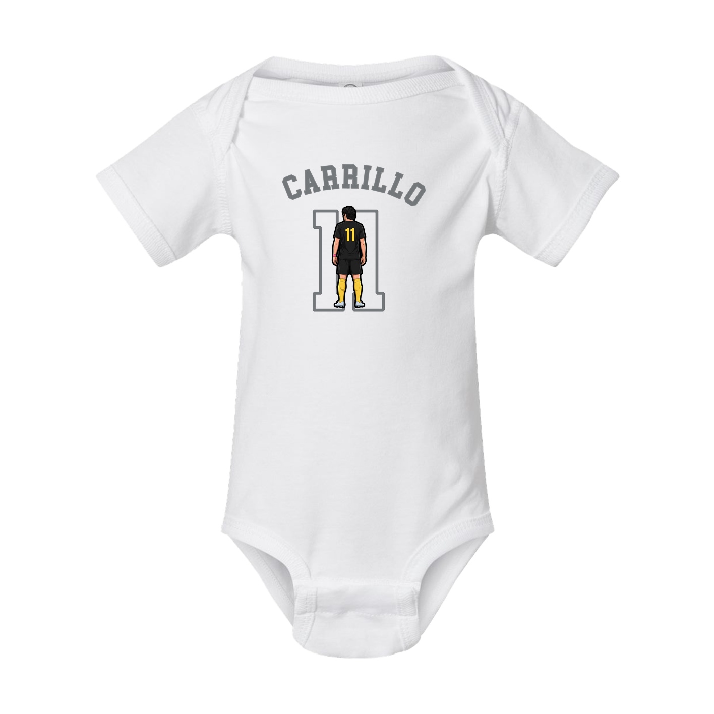 Baby Onesie — Shirsey Arch in White