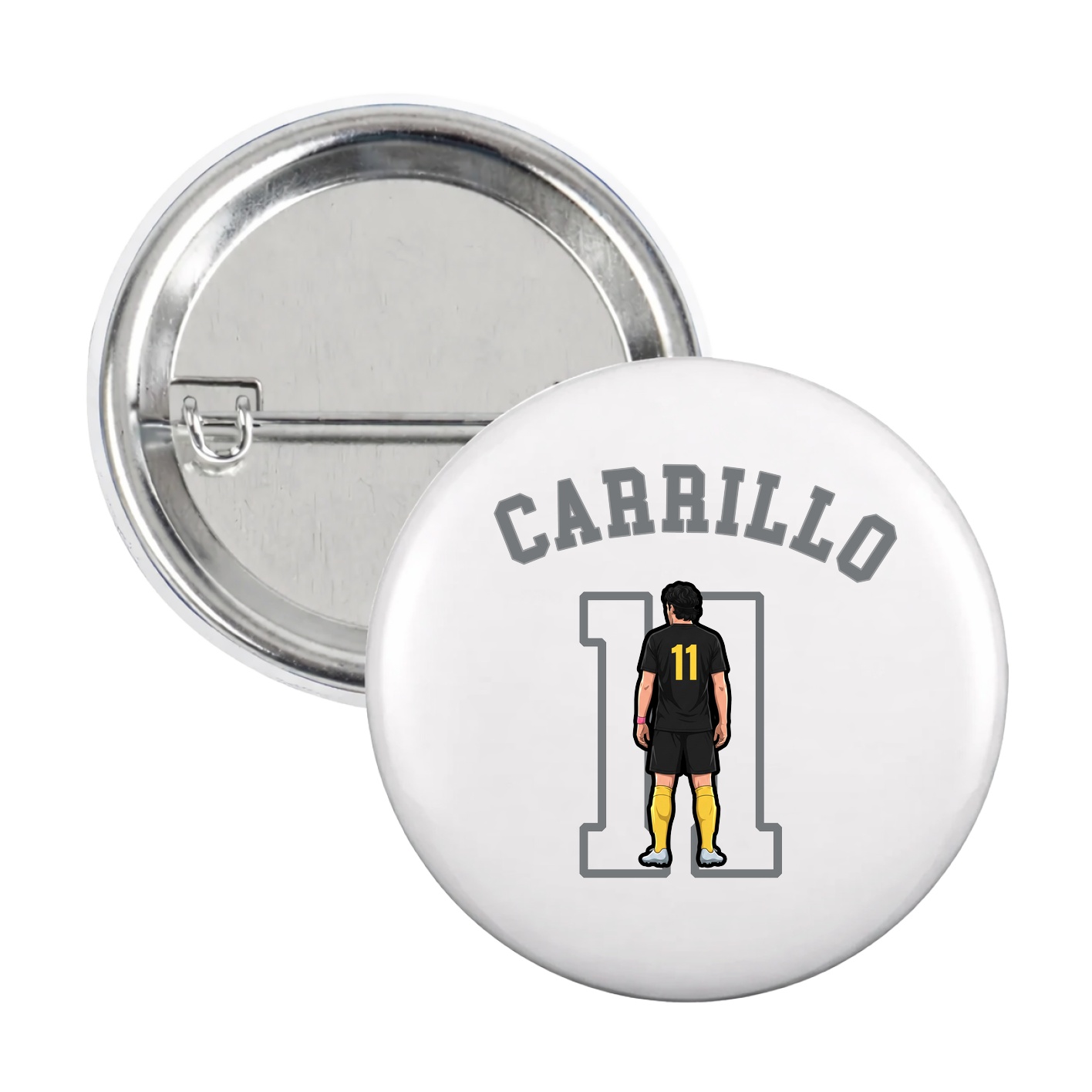 Game Day Button — Shirsey Arch in White