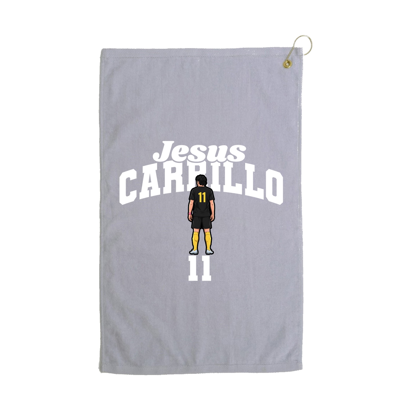 Golf Towel — Signature Arch in Grey