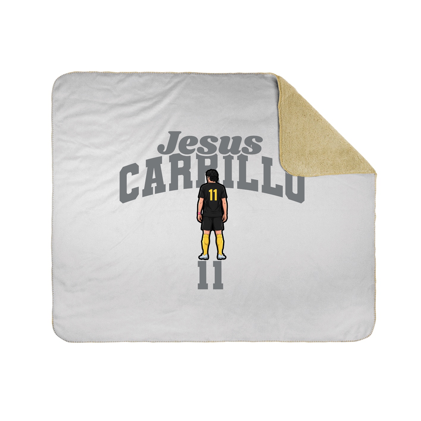 Throw Blanket — Signature Arch in White