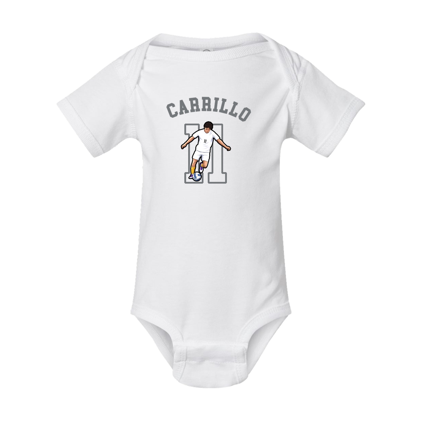 Baby Onesie — Shirsey Arch in White