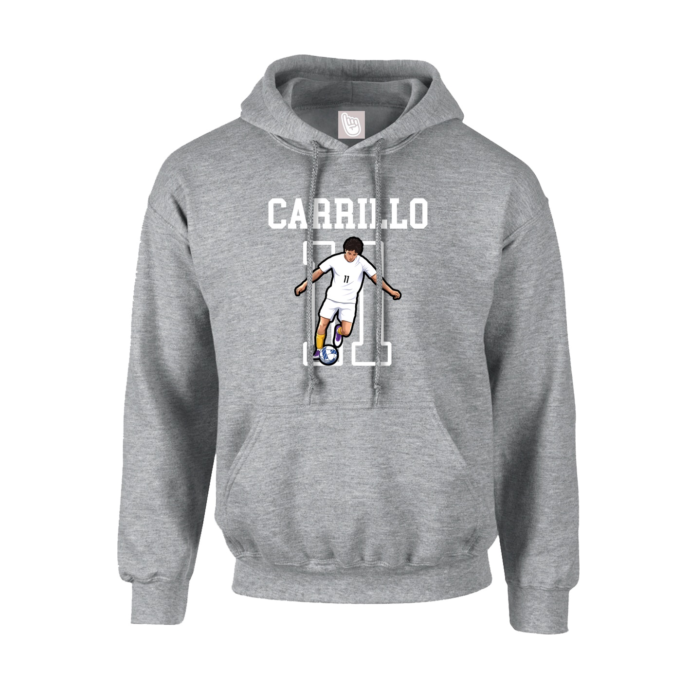 Hoodie — Shirsey in Grey